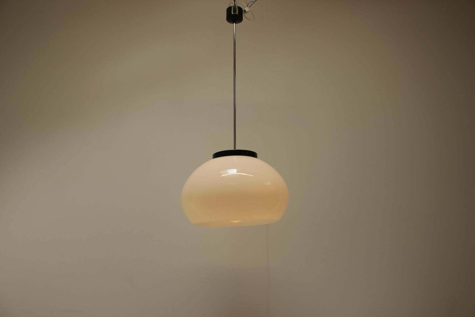 Mid Century Big Pendant By Napako, Czechoslovakia, 1960's photo Lighting