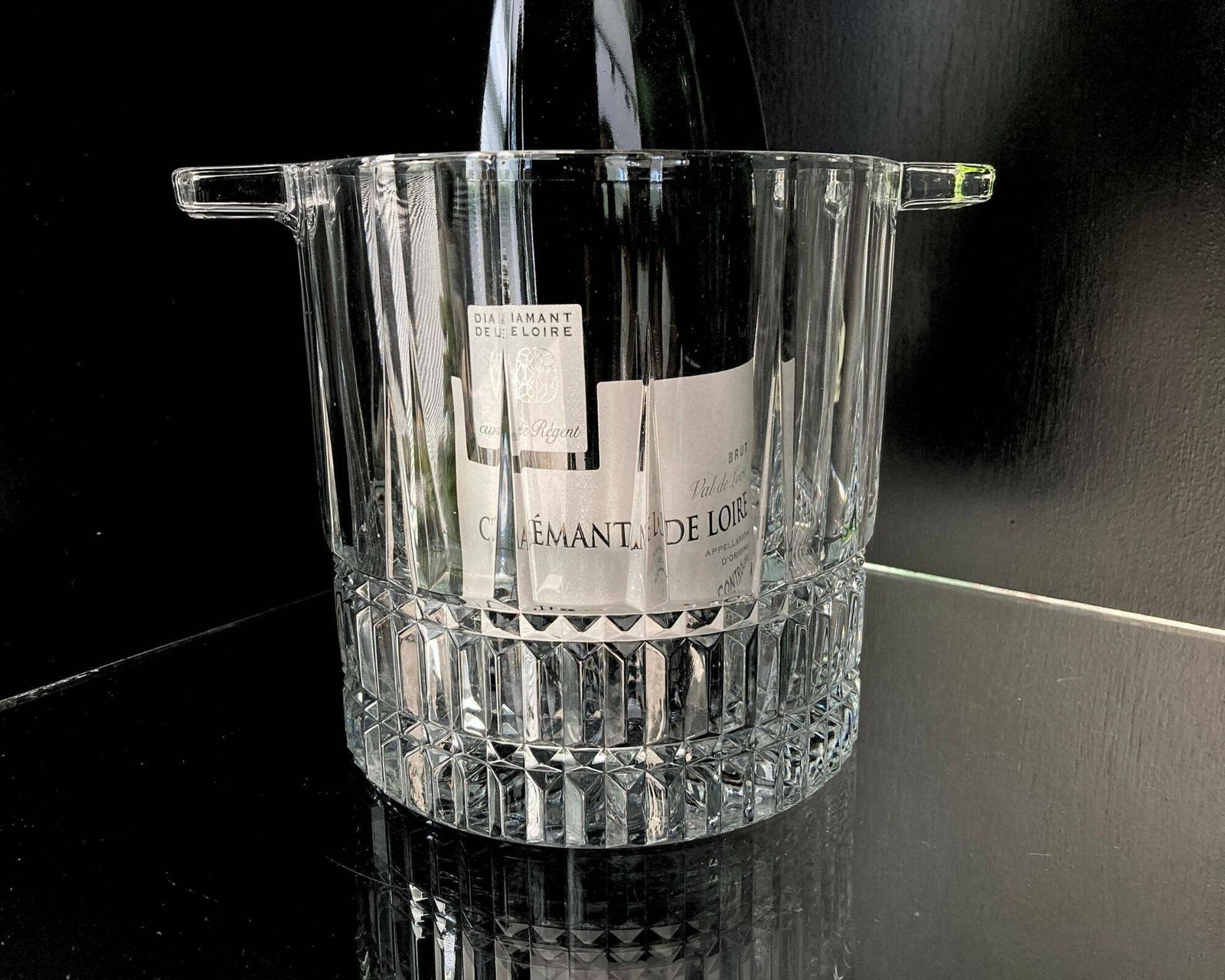 Kristallen Champagnekoeler | 1 Stuk | Franse Ijsemmer | Tommy Saint Louis Stijl photo furniture
