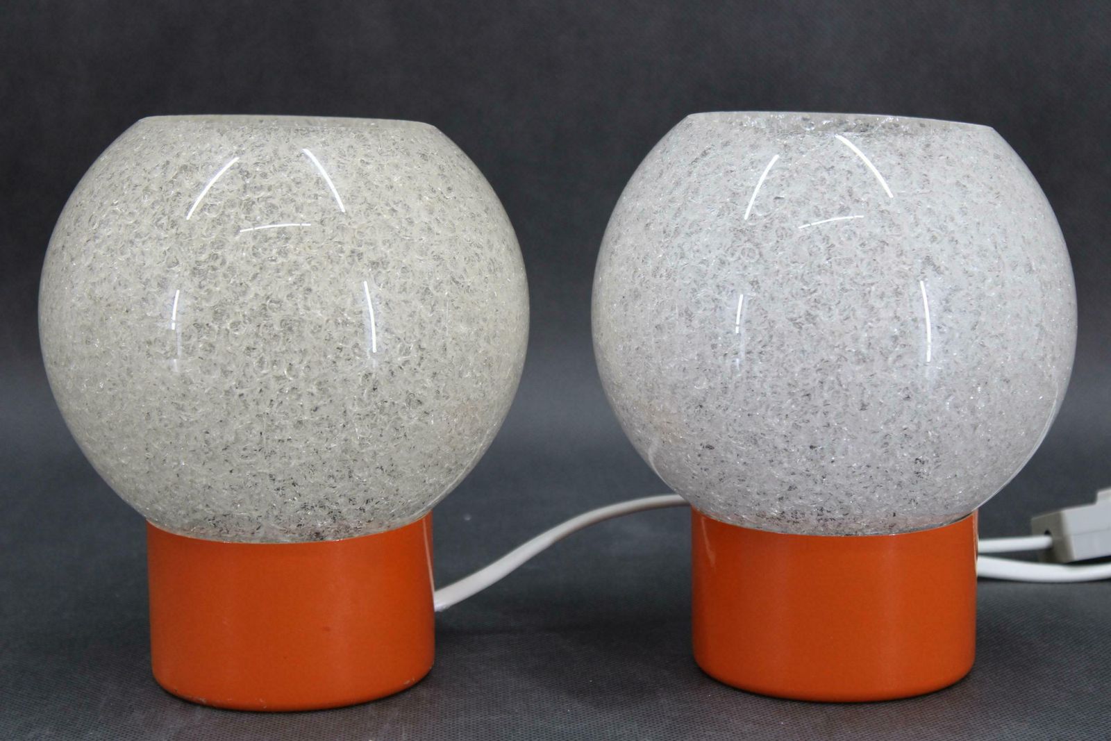 1970s Pair Of Table Lamps By Pokrok Zilina, Czechoslovakia photo for sale