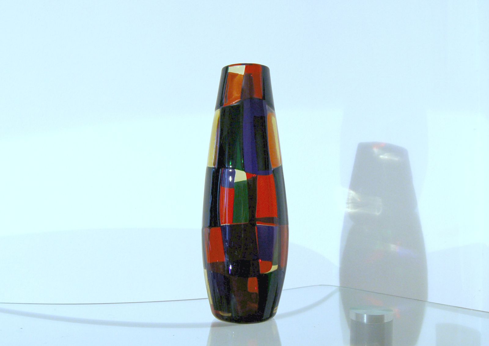 Venini   Vase By Fulvio Bianconi Mod. Pezzato Mod. Parigi