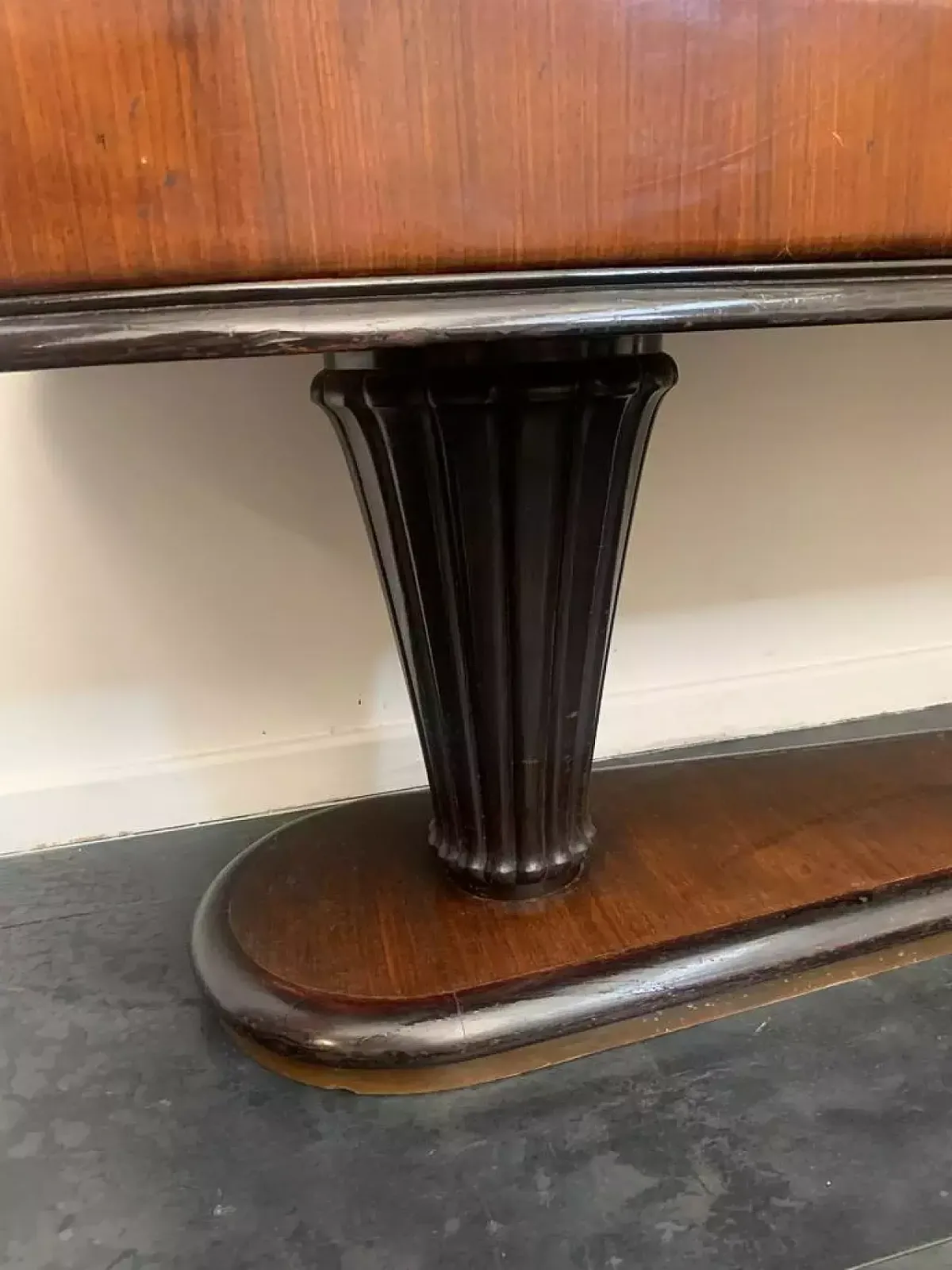 Shaped And Rusticated Sideboard Attributed To Vittorio Dassi, 1950s photo buy