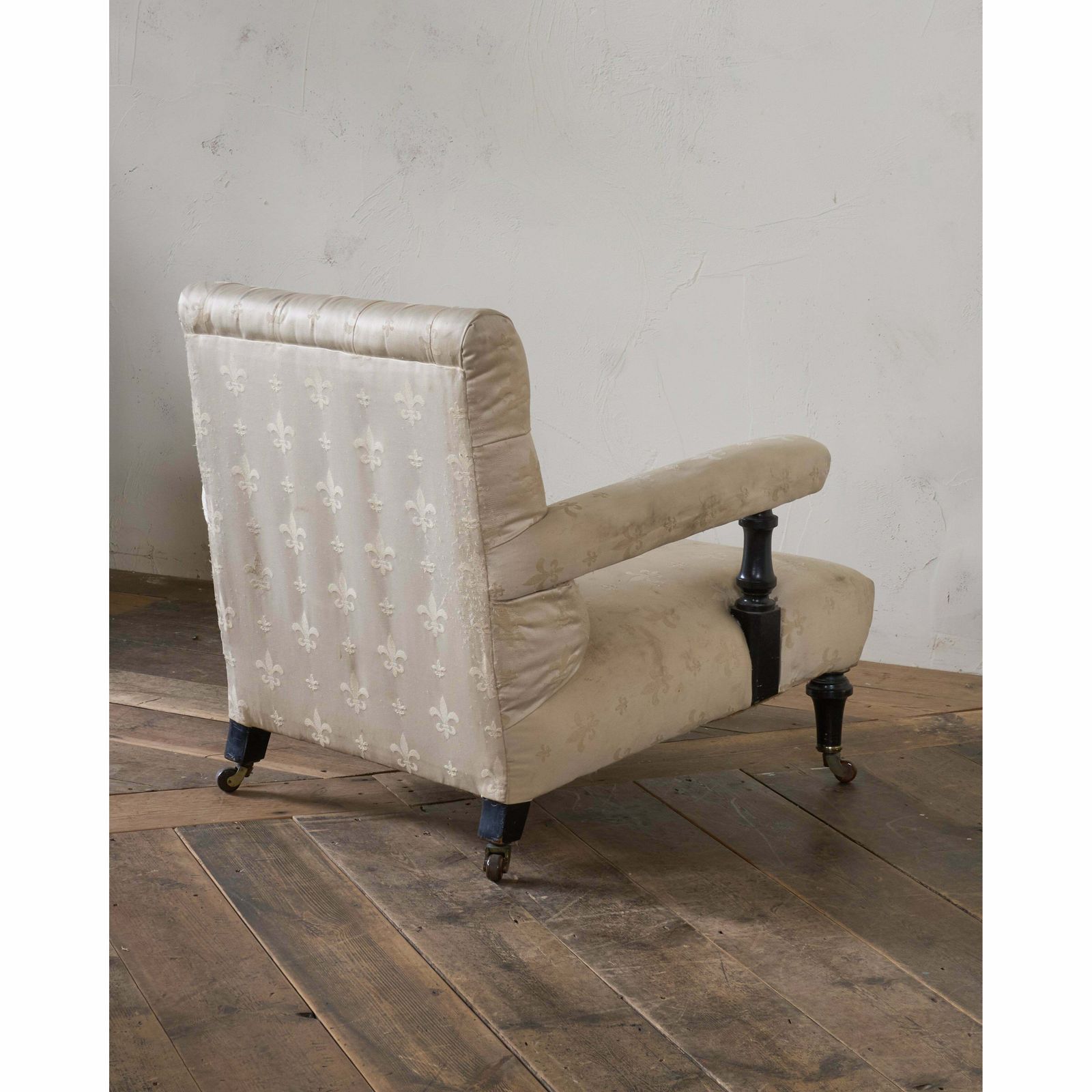 Antique Open Armchair   Ivory, 1800s photo Furniture