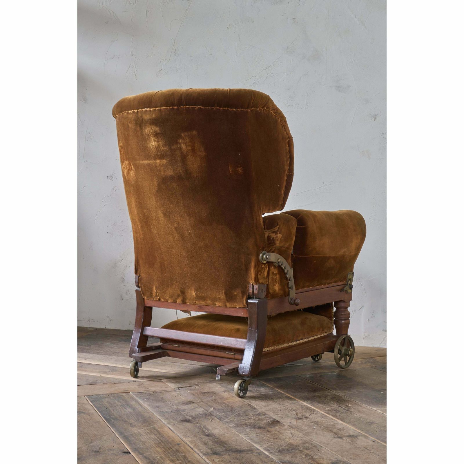 Antique Reclining Armchair By Foot And Son photo vinterior