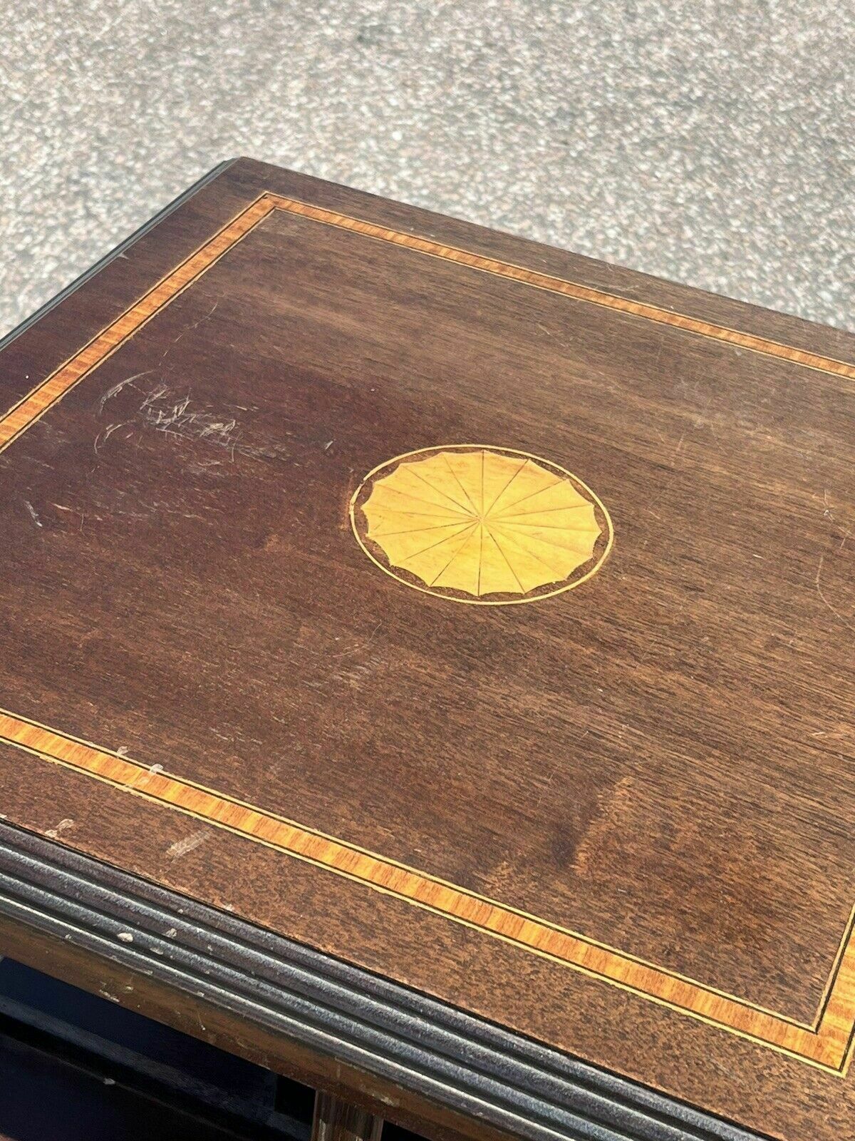 Inlaid Mahogany Revolving Bookcase photo 607.0