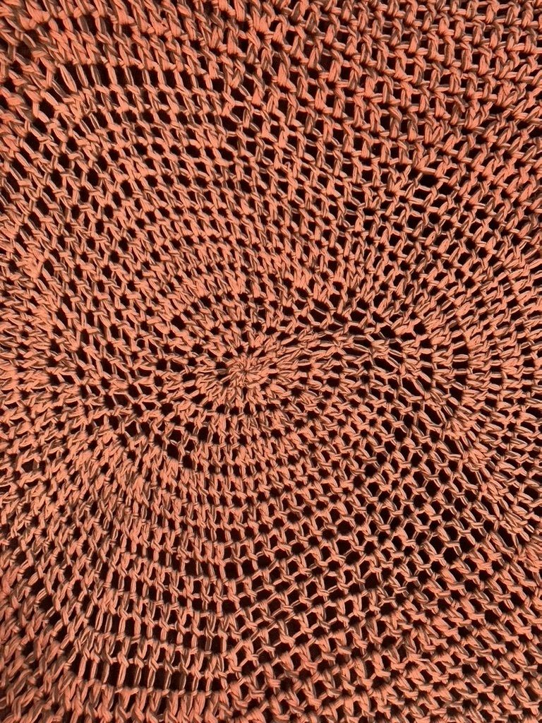 photo buy Jordyn Rachel Gardiner “Udder” Armchair & Stool – In Crochet Cotton Yarn