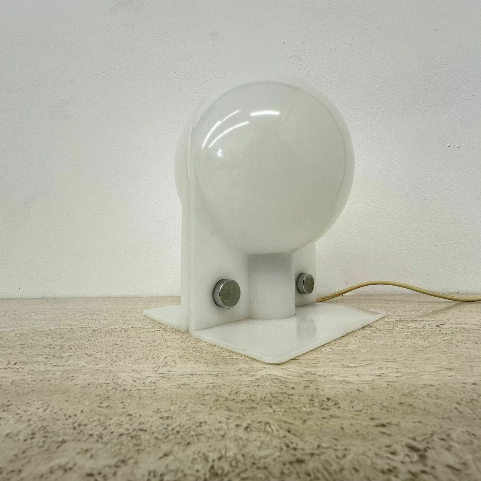 Vintage Sirio Lamp Van Sergio Brazzoli Voor Harvey Guzzini, Jaren 1970, Space Age