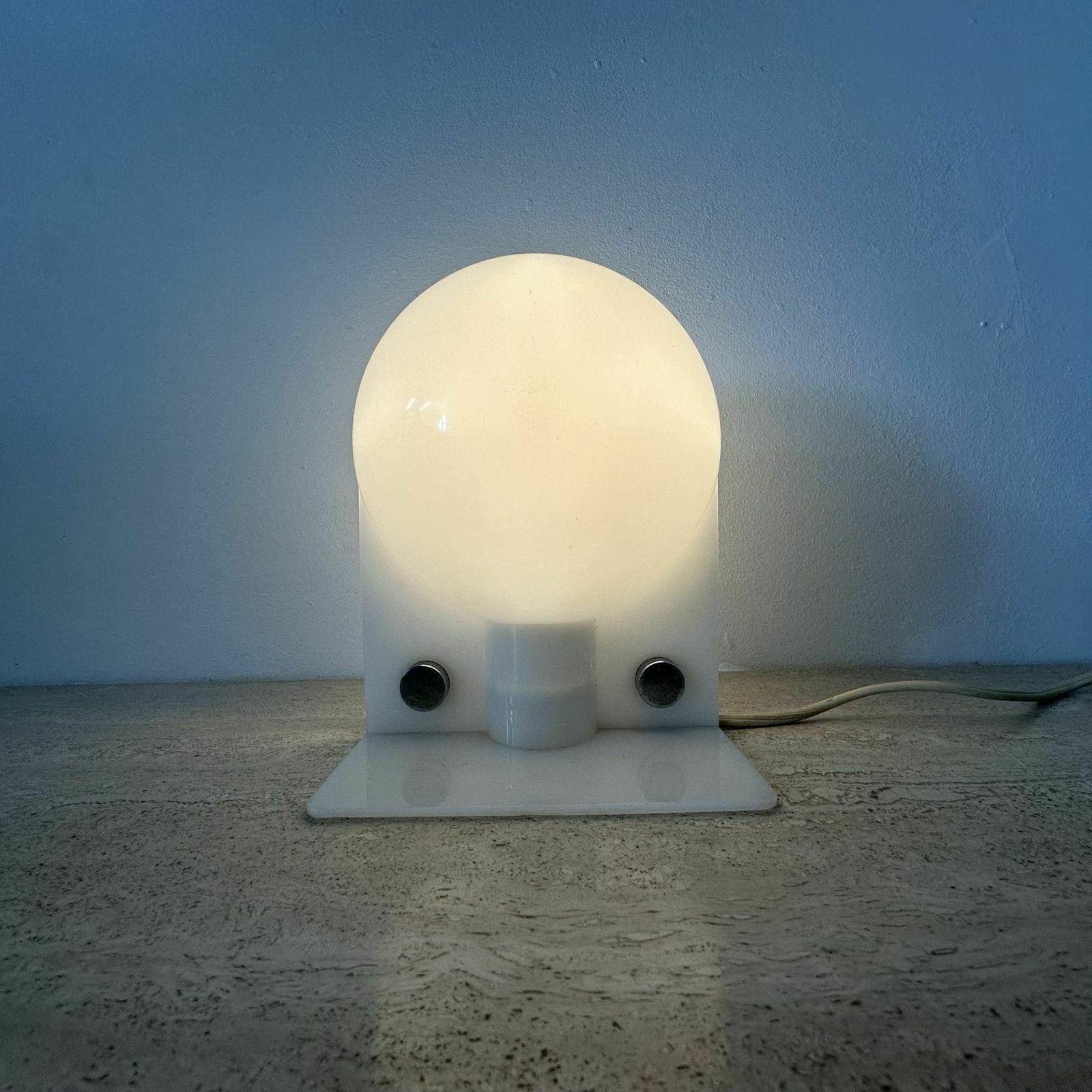 Vintage Sirio Lamp Van Sergio Brazzoli Voor Harvey Guzzini, Jaren 1970, Space Age photo for sale