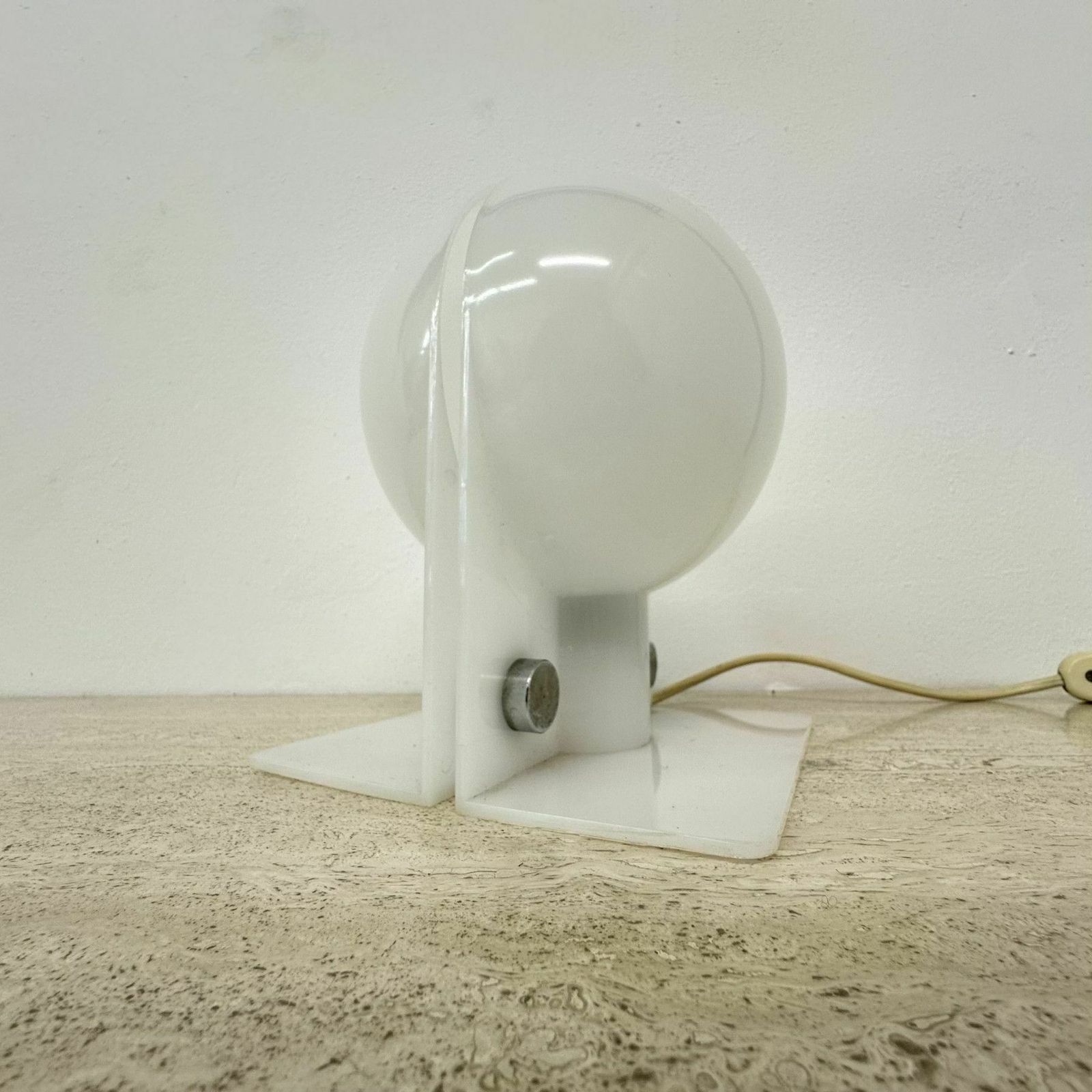 Verlichting Vintage Sirio Lamp Van Sergio Brazzoli Voor Harvey Guzzini, Jaren 1970, Space Age photo