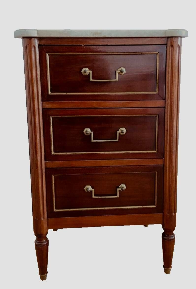 photo for sale Louis XVI Style Chest Of Drawers In Mahogany 20th Century