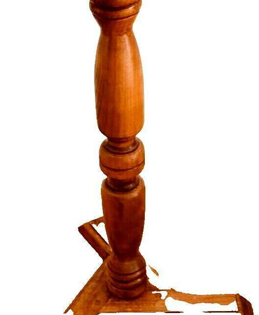 Louis Philippe Style Tripod Pedestal Table In Solid Walnut 20th Century photo 161.925