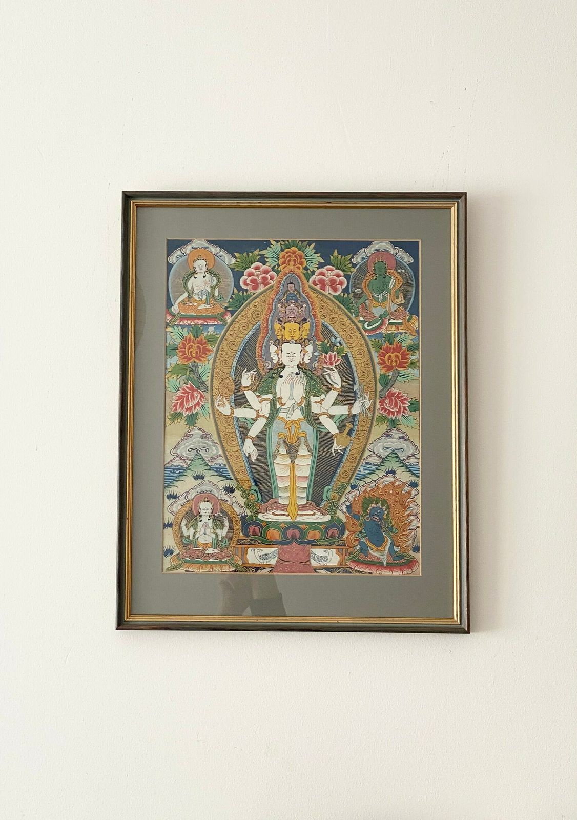 photo for sale Original Keliki Painting, Balinese Art, Bali Art, Ubud Painting, Green Mount Print, Framed Art