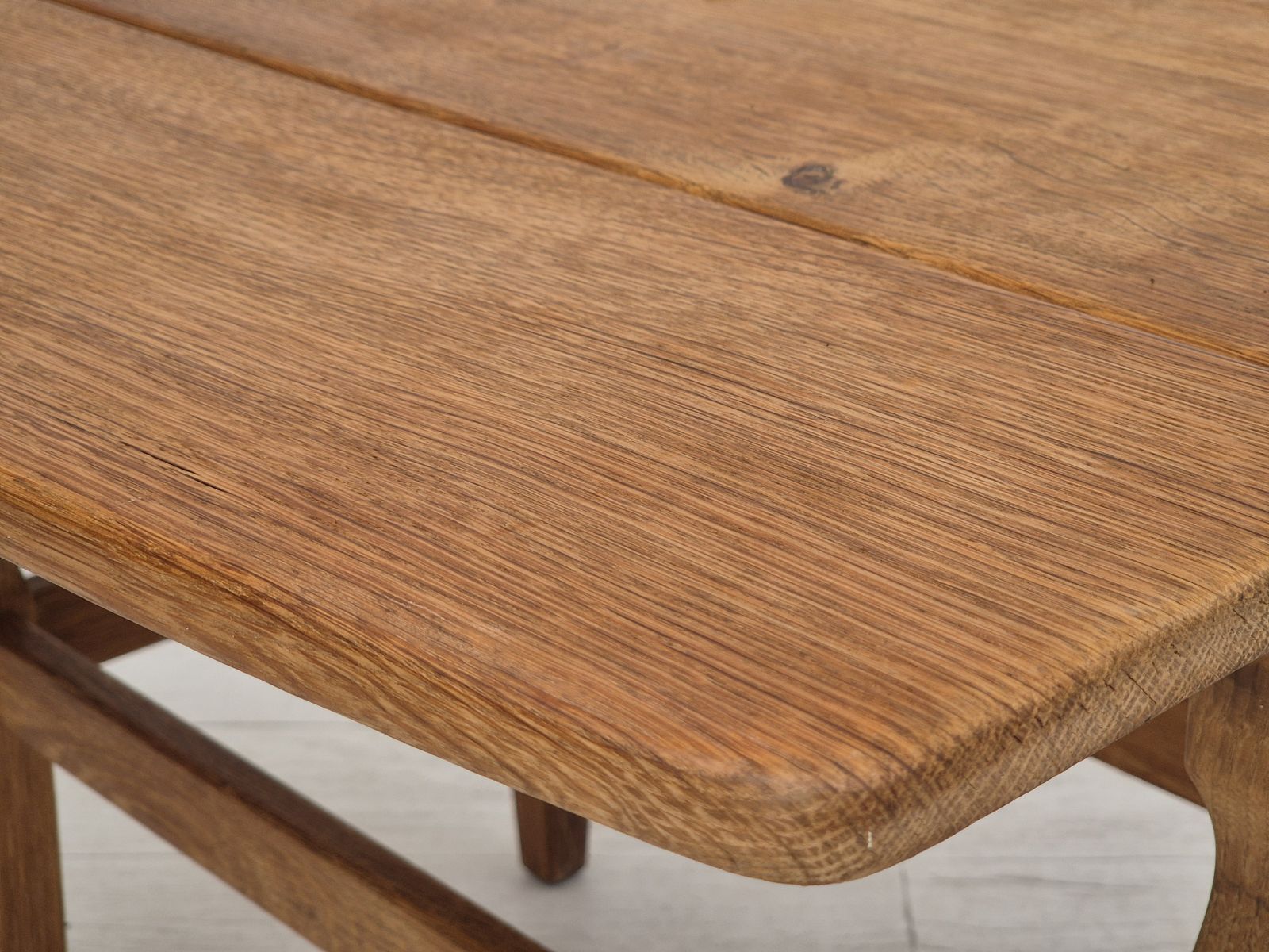 Furniture 1970s, Danish Design By Henning Kjærnulf For Eg Kvalitetsmøbel, Foldable Table, Oak. photo