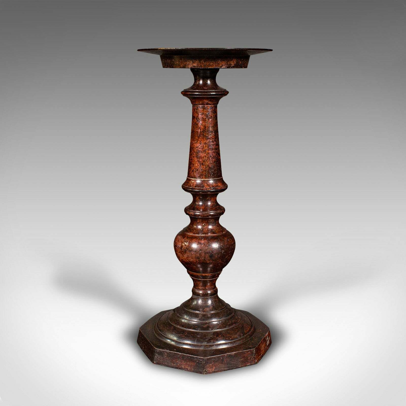 Pair Of Vintage Candle Prickets, English, Candlestick, Ecclesiastical, Art Deco photo vinterior