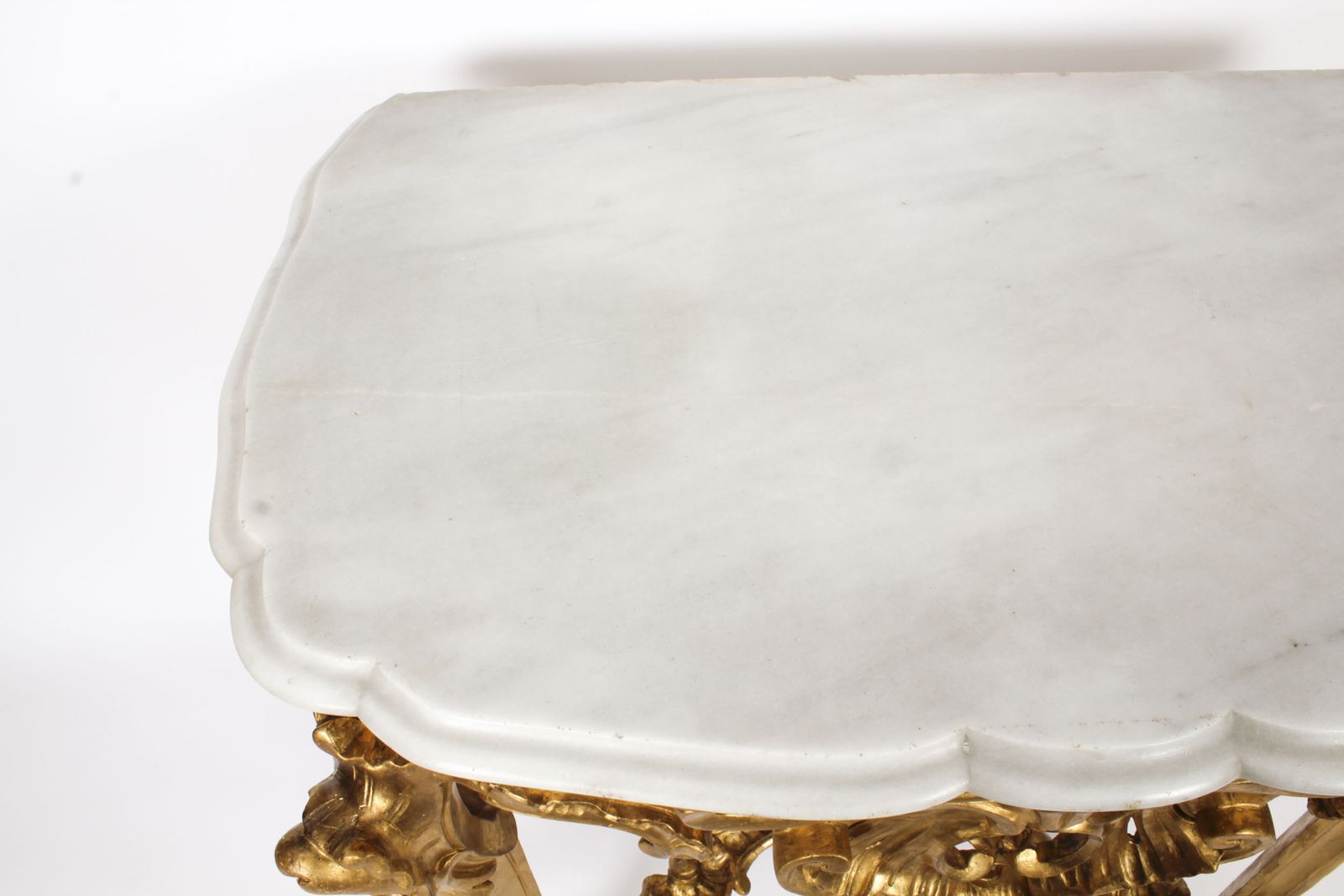 French Rococo Carved Giltwood Console Pier C1770 18th C photo Furniture