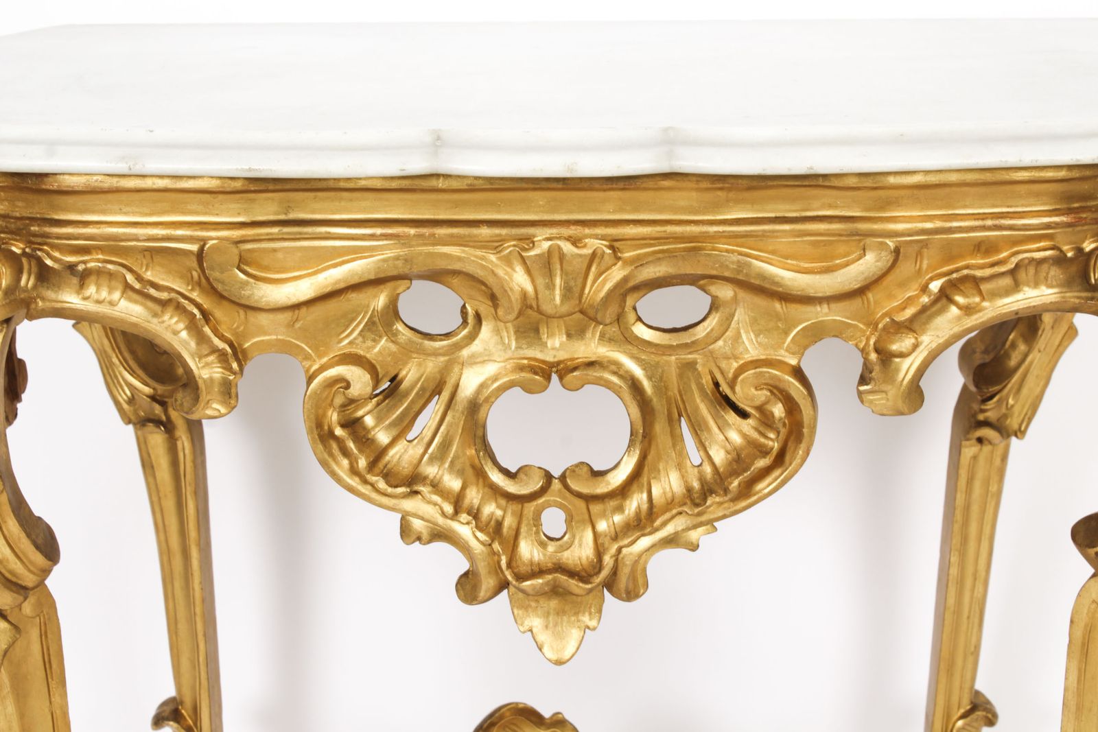 French Rococo Carved Giltwood Console Pier C1770 18th C photo buy