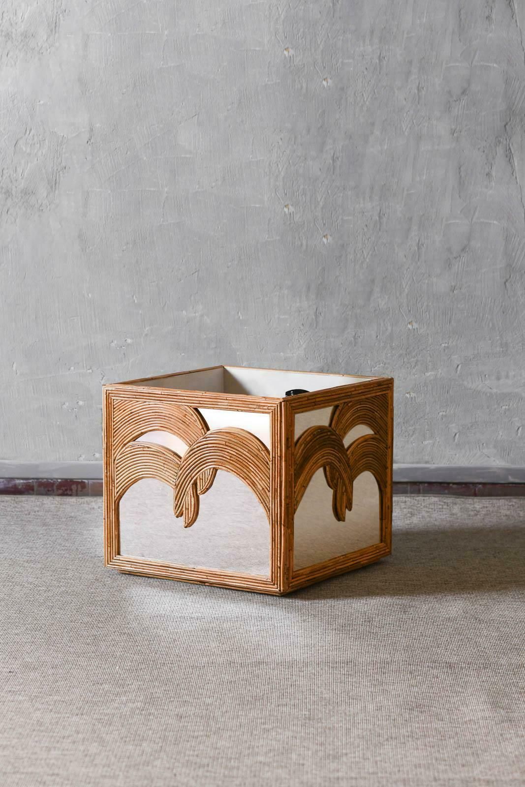 Planter With Palms With Invisible Wheels By Vivai Del Sud, 1970 photo for sale