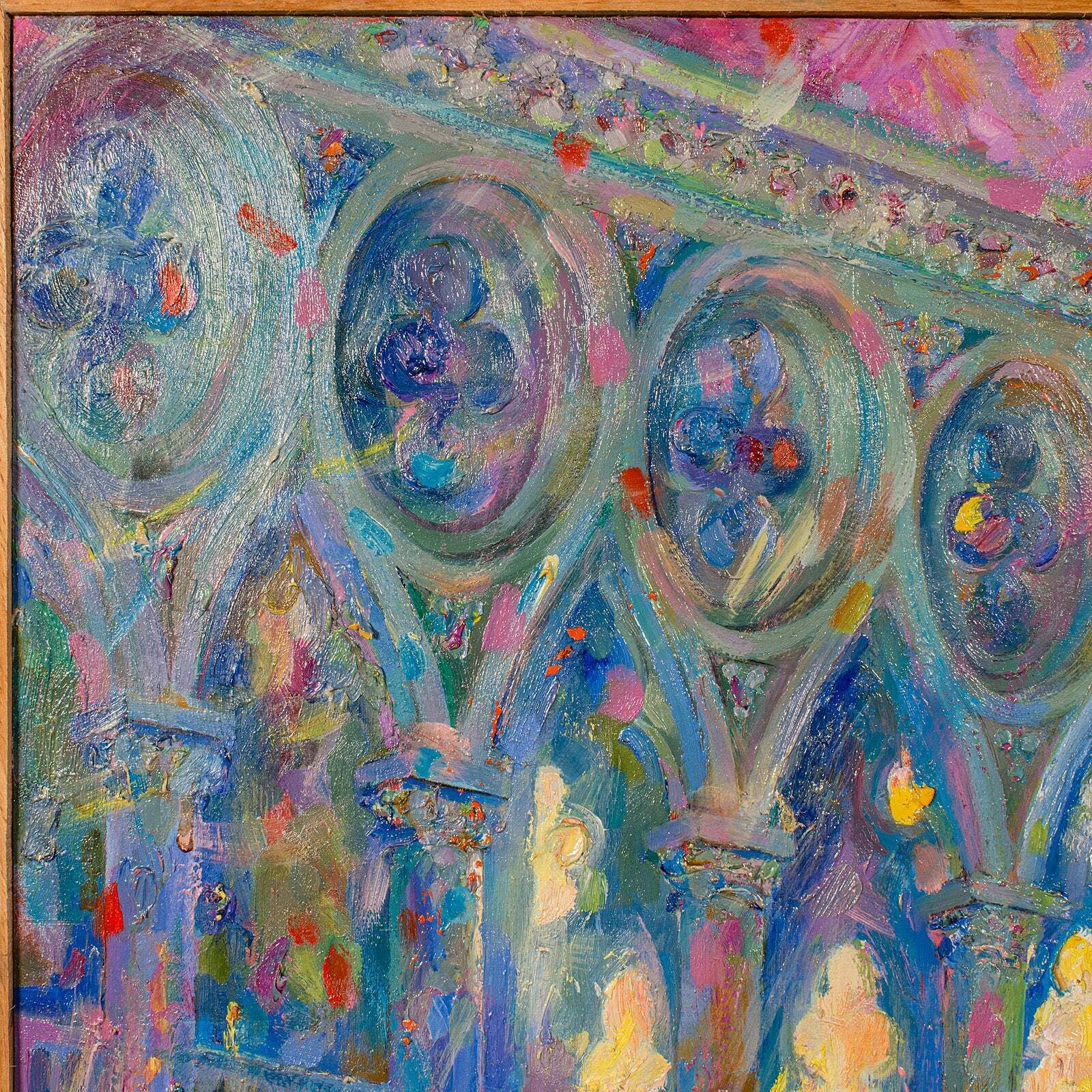 Contemporary Venetian Painting, English, Oil On Canvas, Venice Sunlight, Signed photo 1075.0