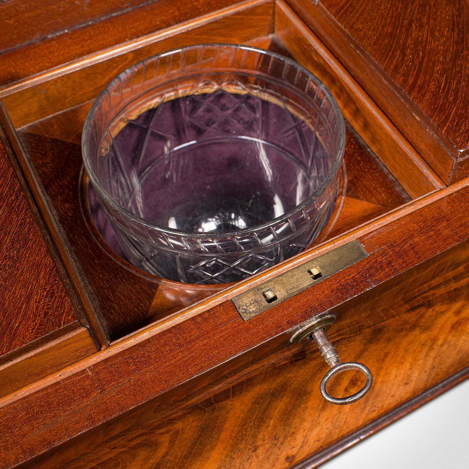 photo for sale Antique Drawing Room Tea Caddy, English, Flame, Sarcophagus, Regency, Circa 1820