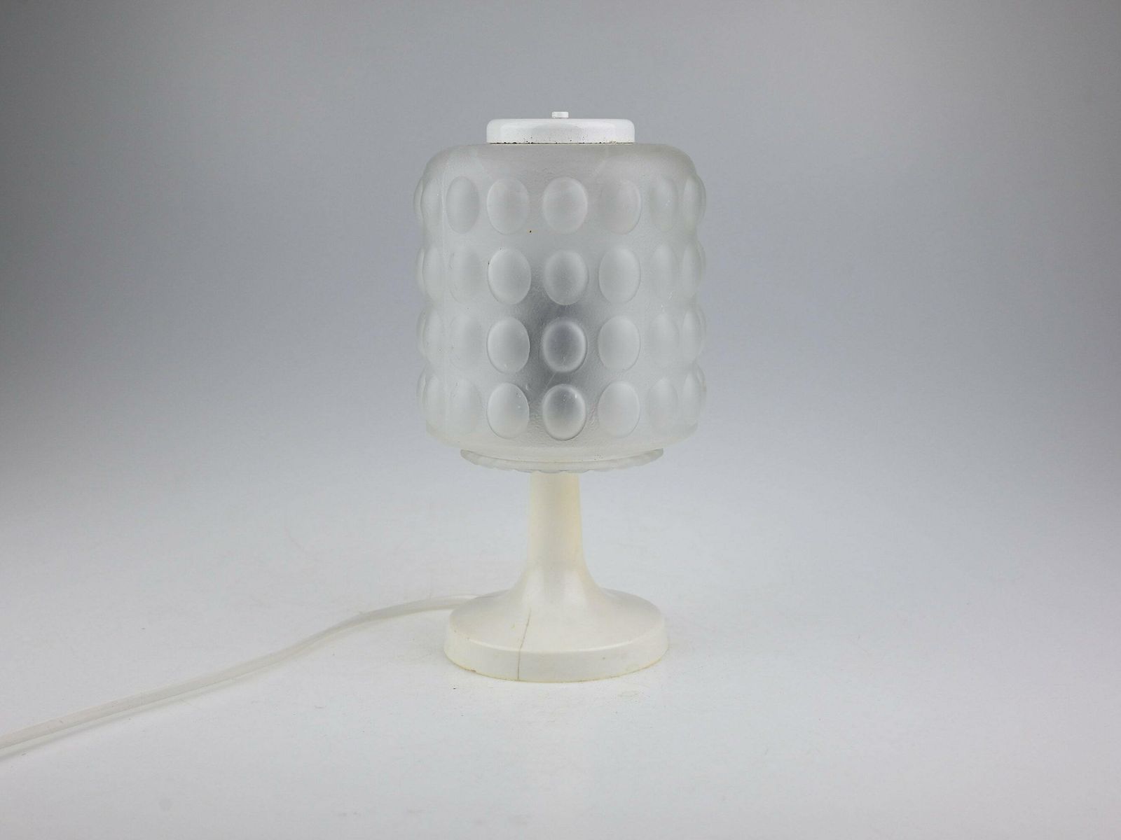 Vintage White Bedside Lamp, Mid Century Desk Lamp, Desk Lamp, Table Lamp, Vintage Lamp, Bedside Lamp, Mid Century Lamp, Table Light