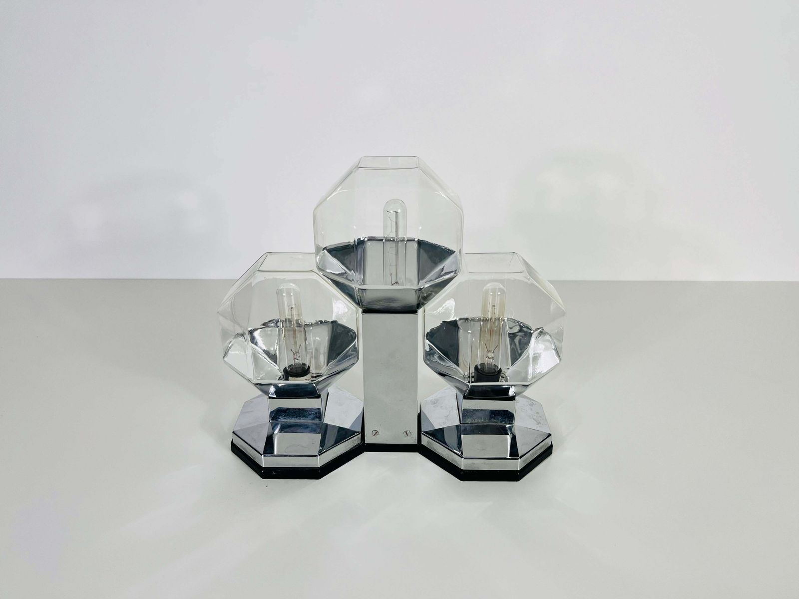 Large Modular Flush Mount Or Table Lamp By Motoko Ishii For Staff Leuchten, 1970 £1,035.95 photo for sale