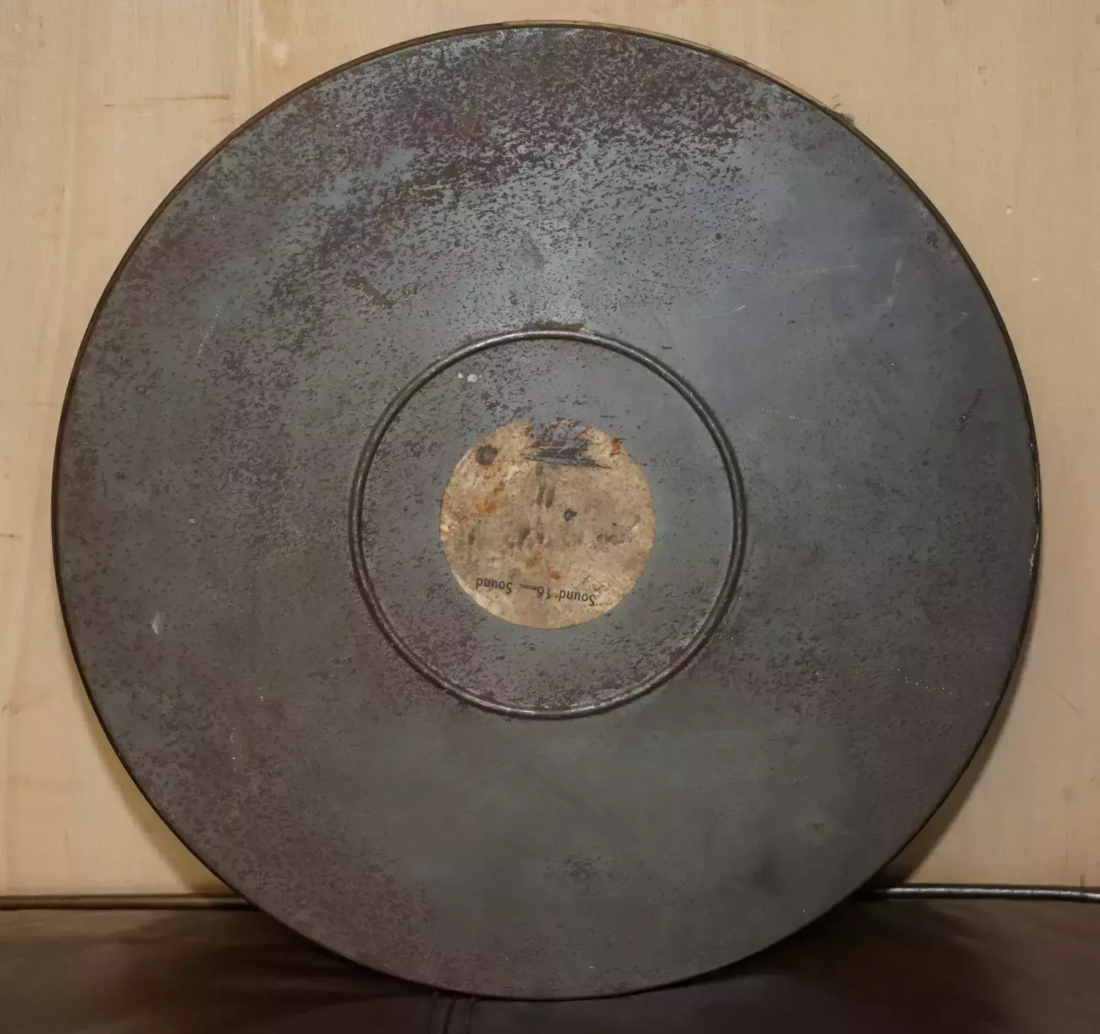 Pair Of Original 1936 16mm Cinema Movie Sound Reels For "When Knights Were Bold" photo furniture