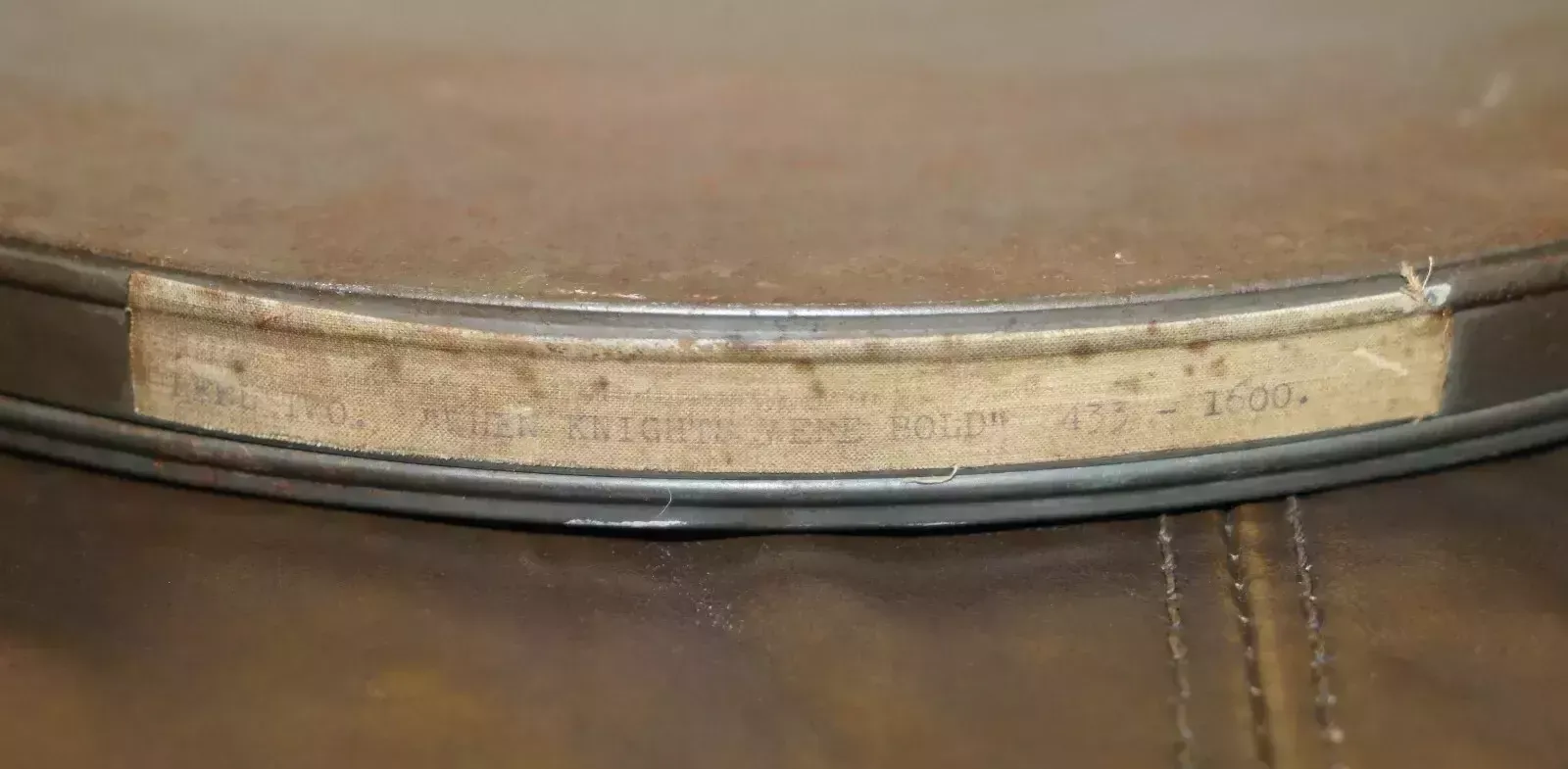 Pair Of Original 1936 16mm Cinema Movie Sound Reels For "When Knights Were Bold" photo vintage