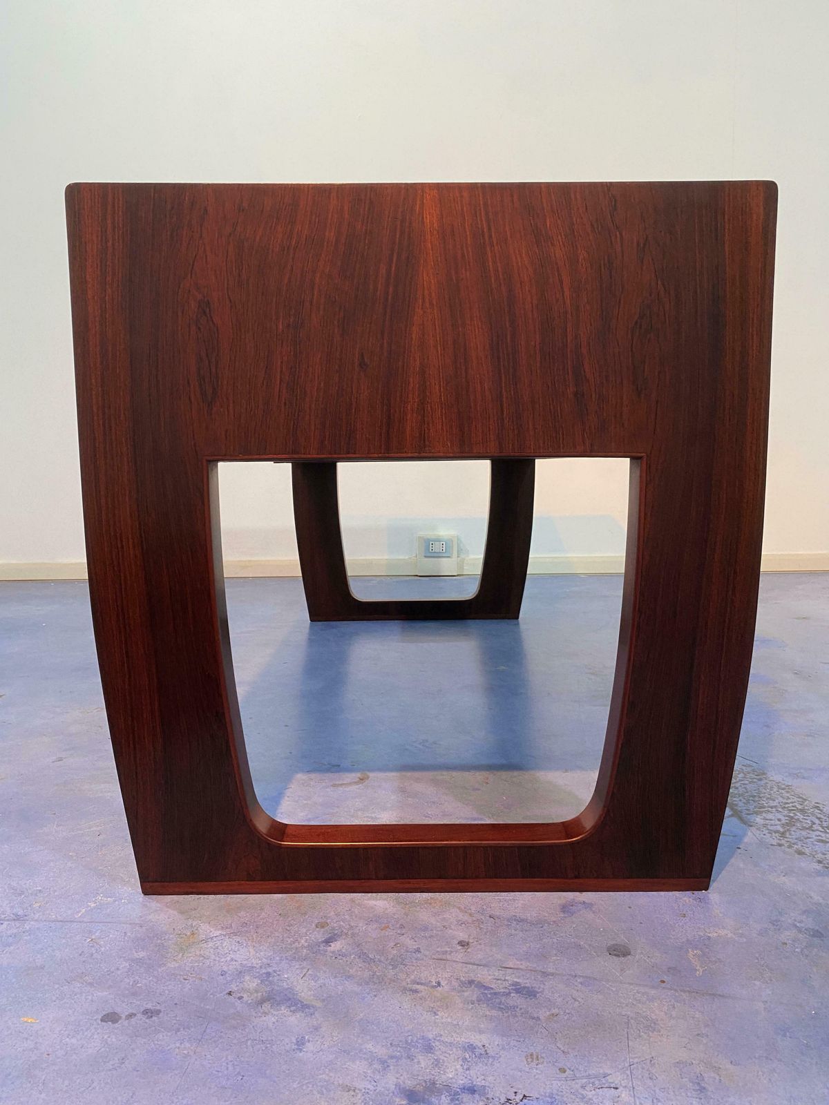 photo for sale Italian Mid Century Executive Desk Designed By Paolo Buffa In 1950s