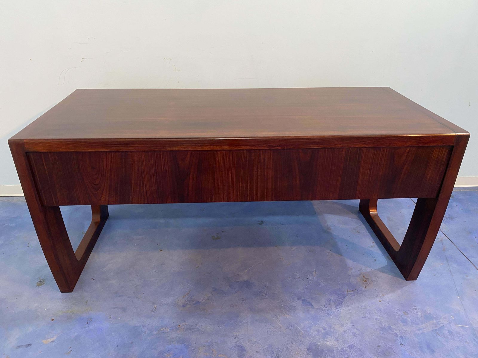 10340.0 Italian Mid Century Executive Desk Designed By Paolo Buffa In 1950s photo