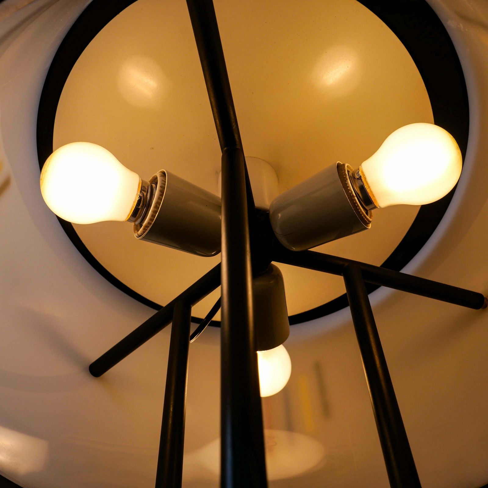 Mid Century Modern Steel Marble Floor Lamp By Angelo Brotto, Italy 50s photo Lighting