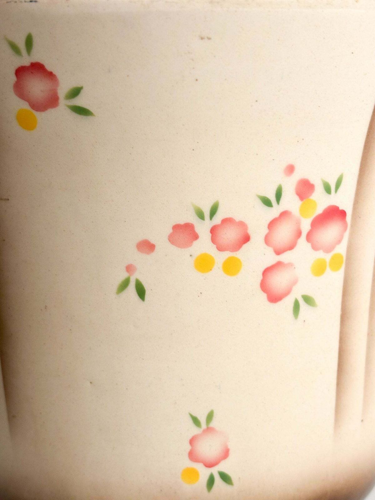 Cachepot Vase In Airbrushed Ceramic By Galvani Pordenone From The 1940s photo vintage