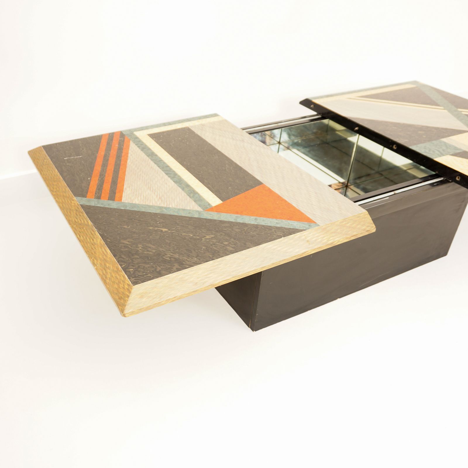 Furniture Giovanni Offredi Coffee Table For Saporiti, 1980 photo