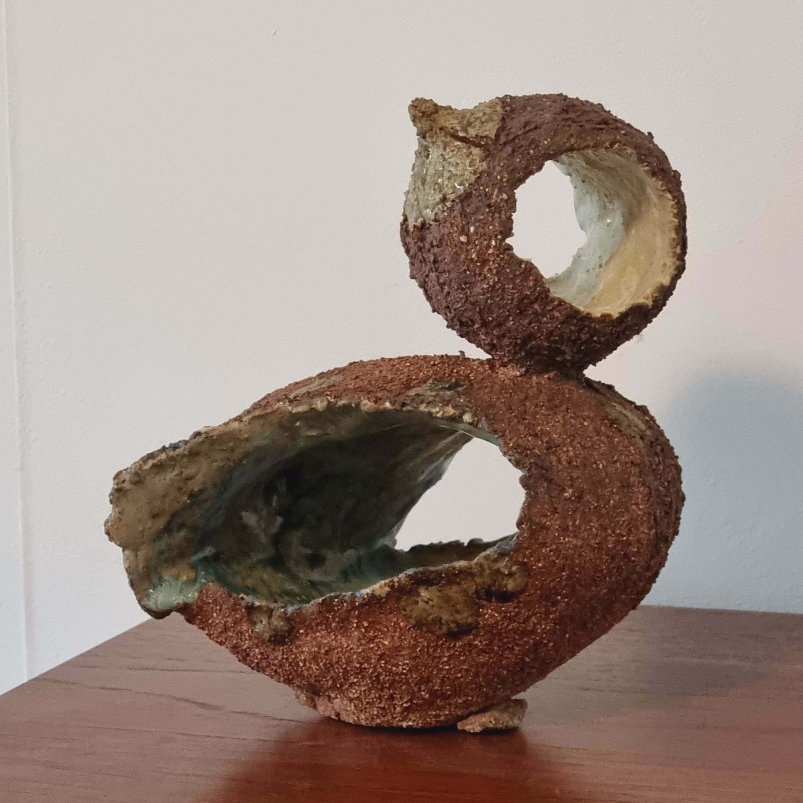 Tyra Lundgren, Sculpture In Stoneware, Sweden 1960s photo furniture
