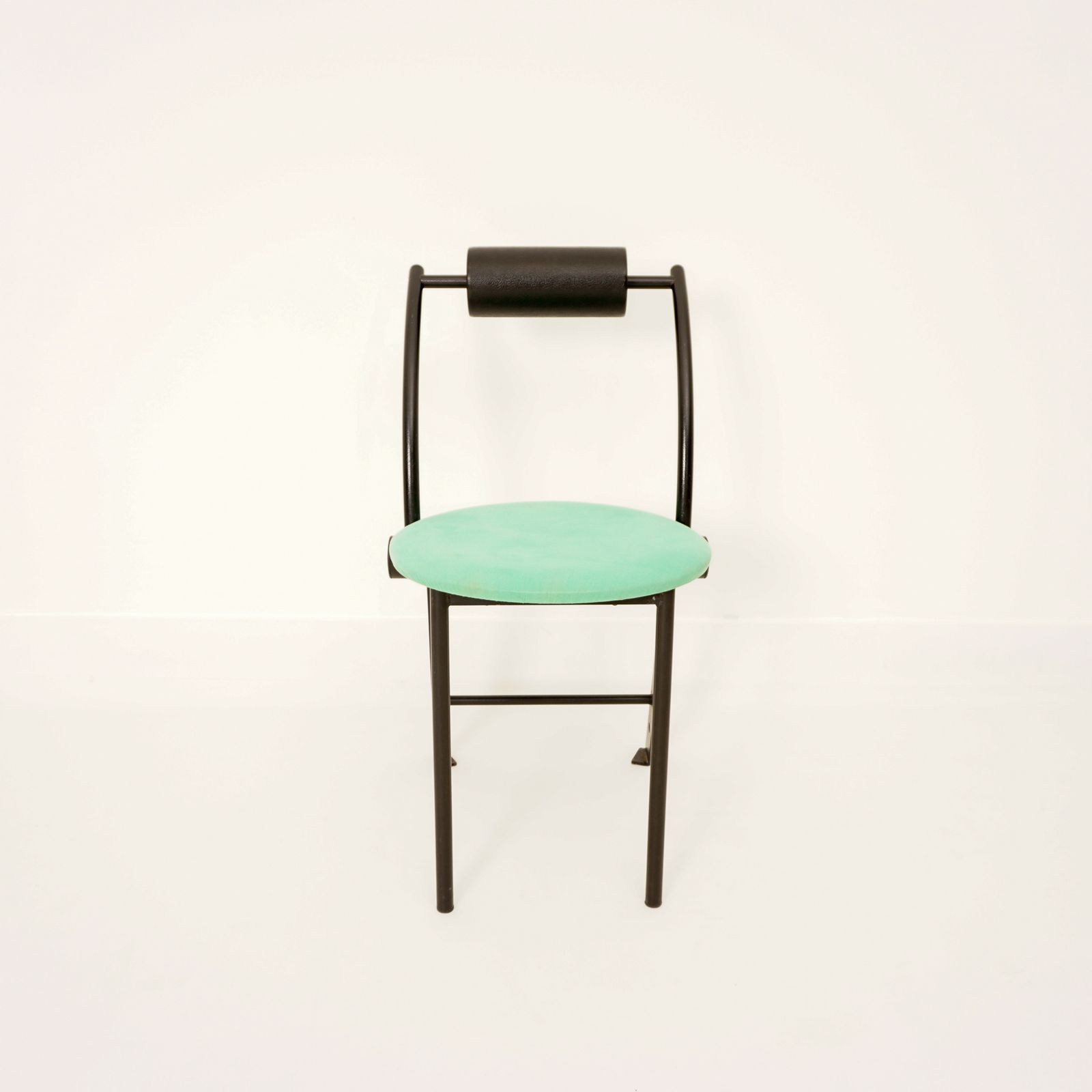 Postmodern Green Chair, 1980, 1980s photo for sale