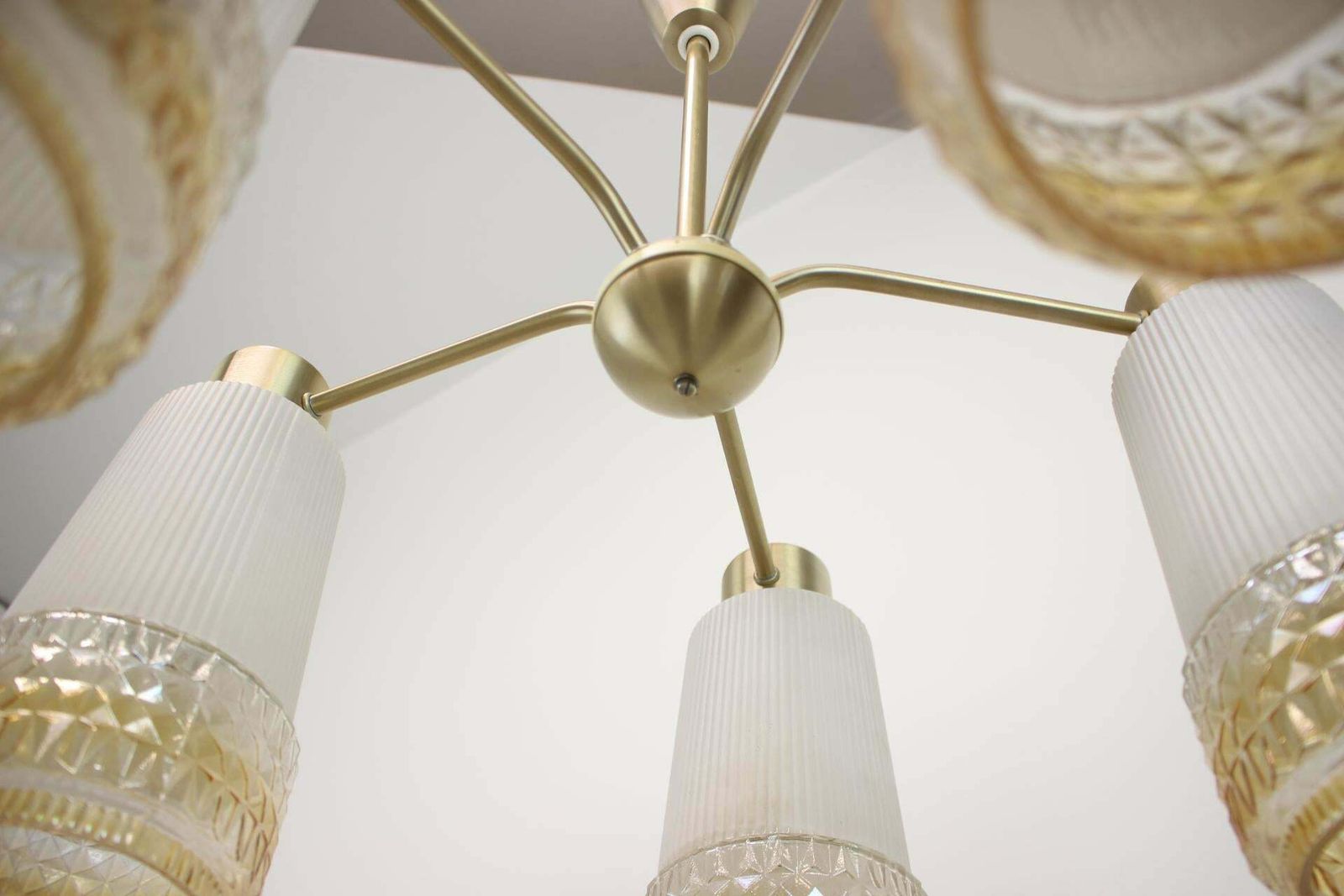 1970's Chandelier By Veb Aka Electric, Germany photo furniture