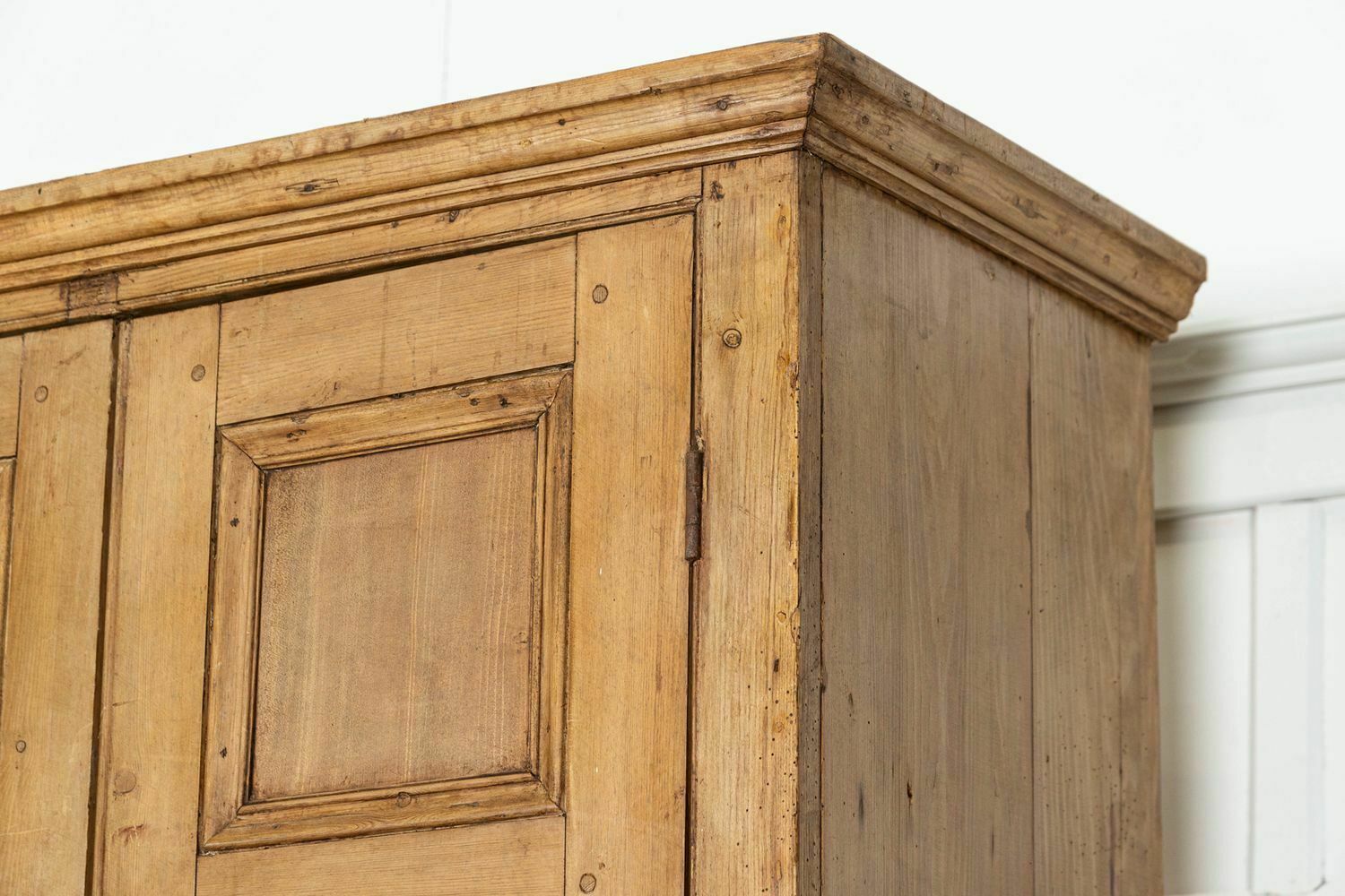 photo furniture Large 19thc English Estate Made Pine Housekeepers Cupboard