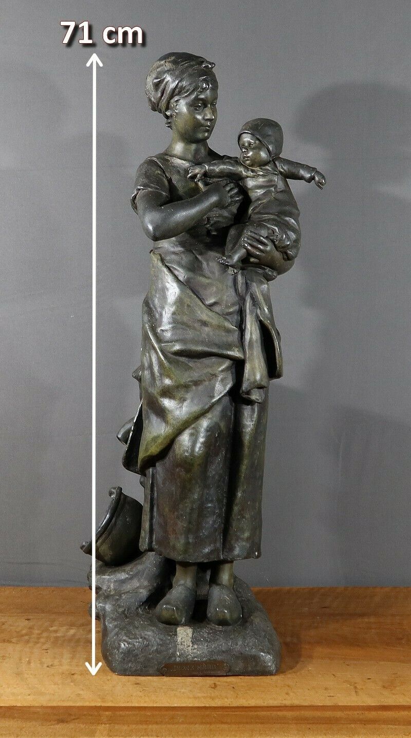 Statue Regulates By Steiner Late 19th photo Art