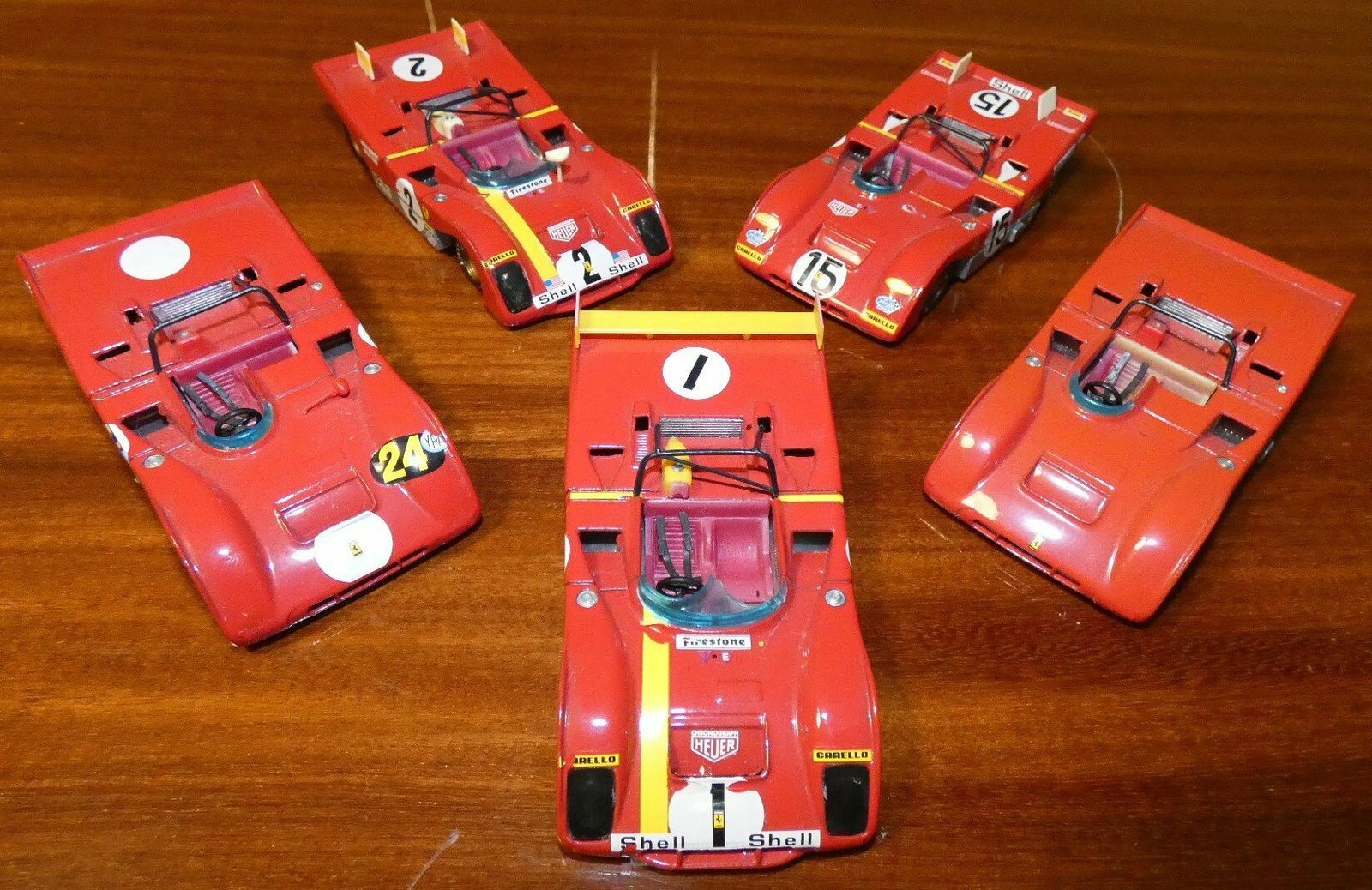 Set Of 64 Models From The Scuderia Ferrari Historical Archive Collection, In 1/43 Scale By Brumm – Italy 1980s photo buy