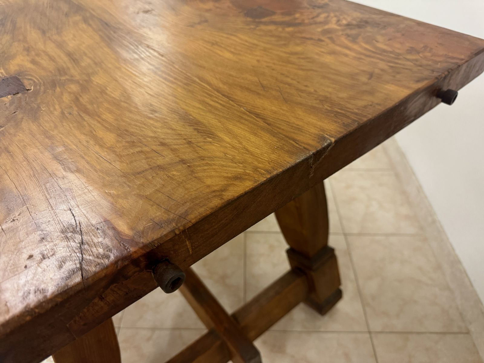 photo buy Pair Of Italian Brutalist Hall Side Tables