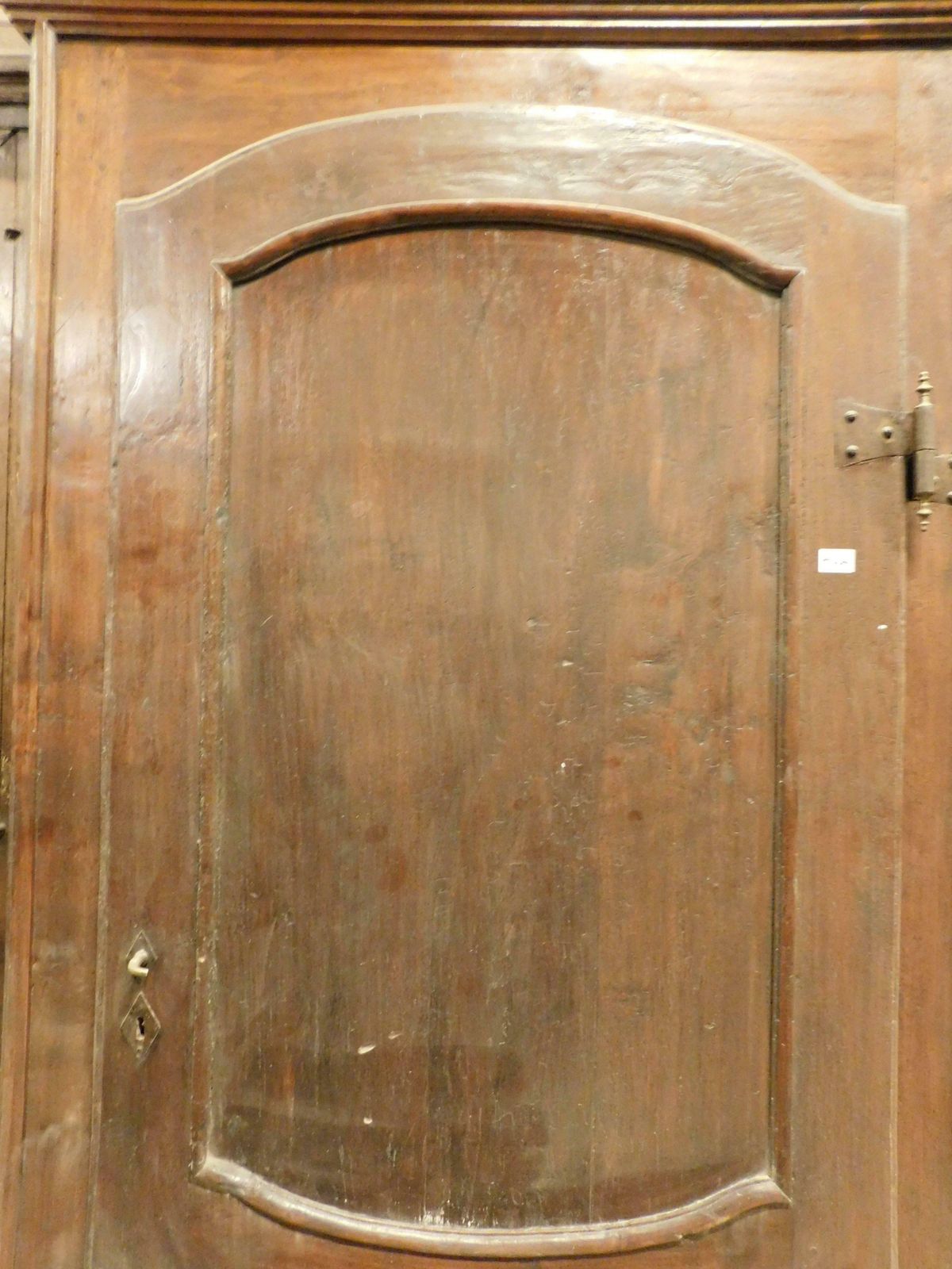 Set Of 2 Old Carved Poplar Wood Doors With Frame, Italy photo vinterior