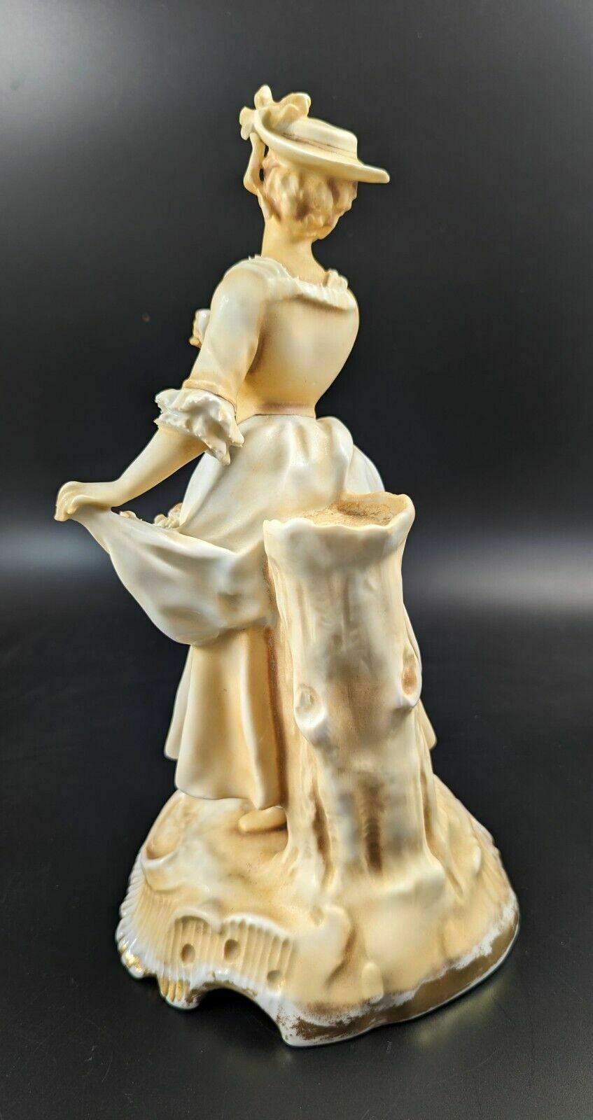 Parian (Biscuit Porcelain) Woman Figurine By Sitzendorf, C.1887 1900. photo 350.0