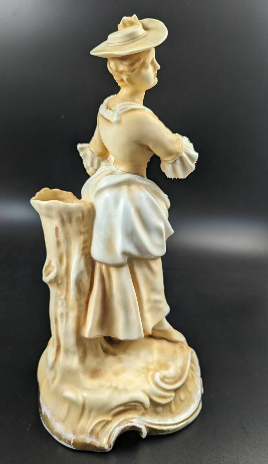 Parian (Biscuit Porcelain) Woman Figurine By Sitzendorf, C.1887 1900. photo buy