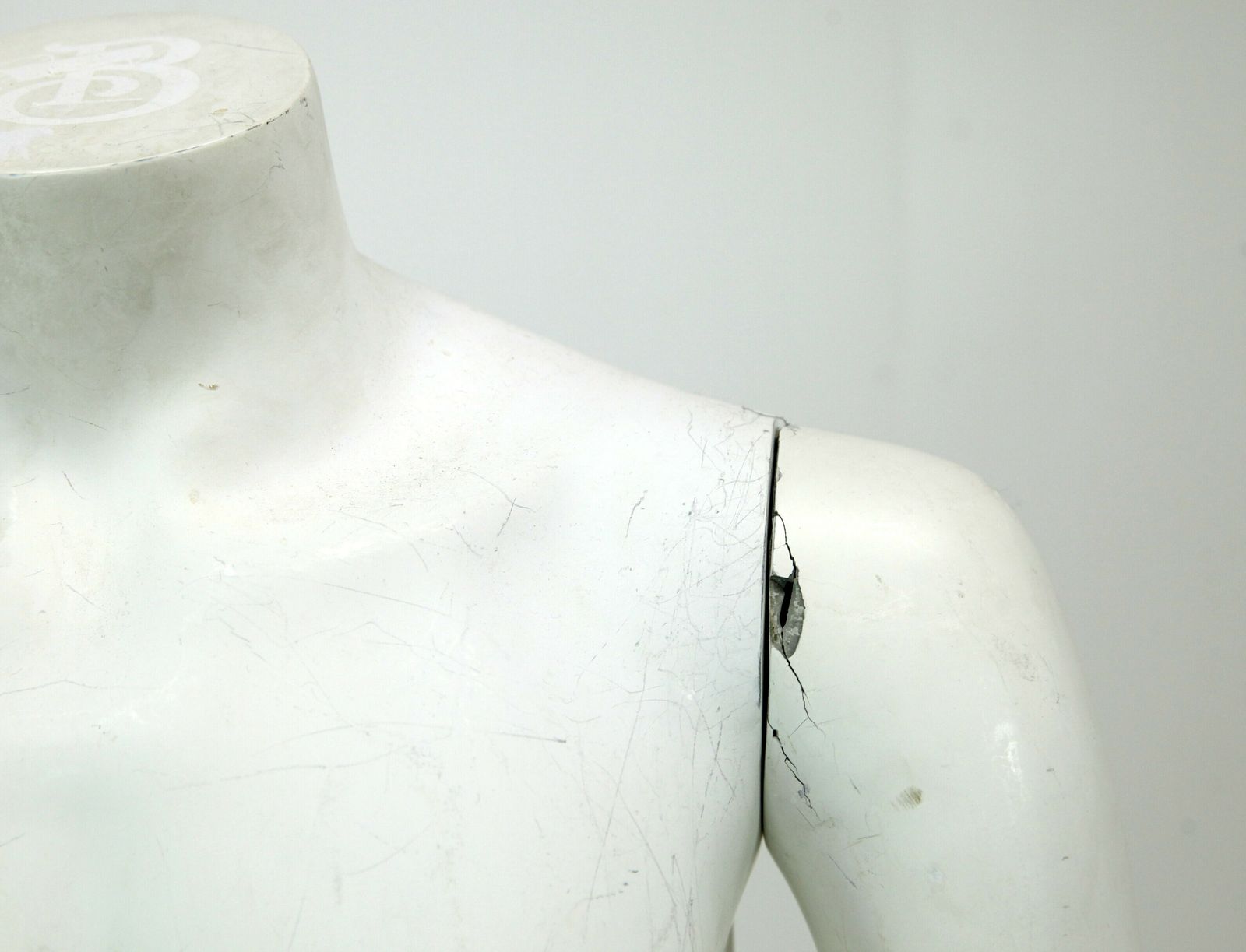 Male Mannequin With Chrome Stand Removable Arms Free Uk Delivery photo for sale