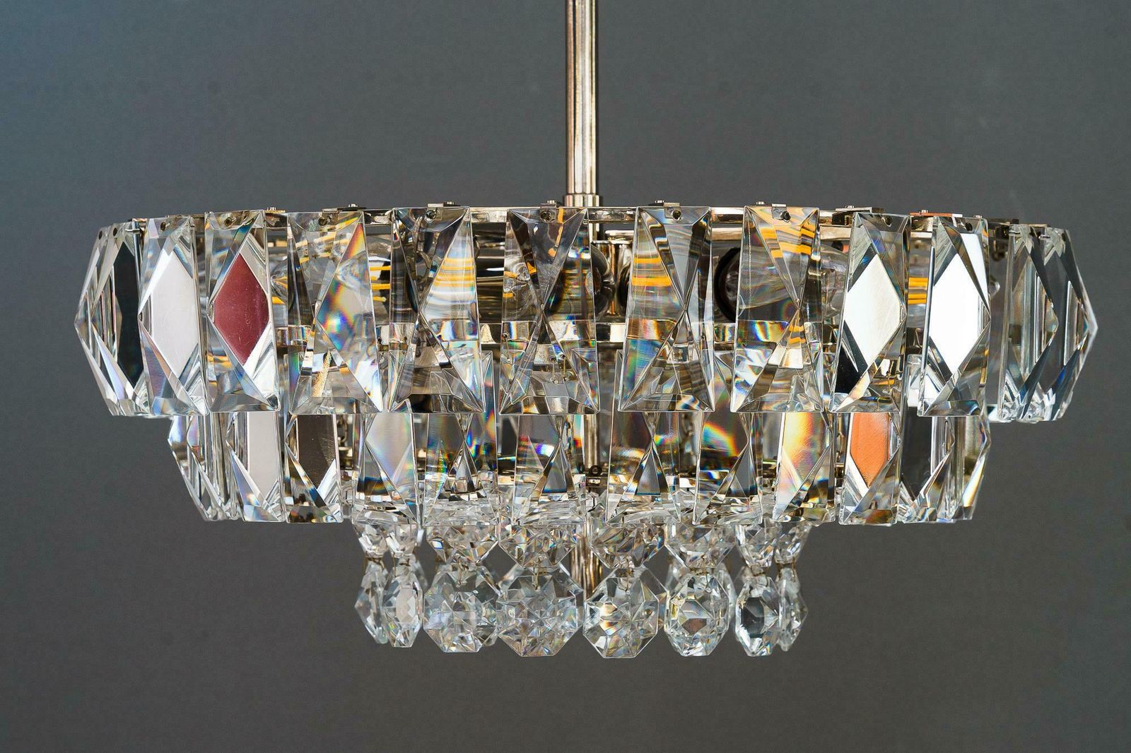 High Quality Bakalowits Chandelier Vienna Around 1950s photo furniture