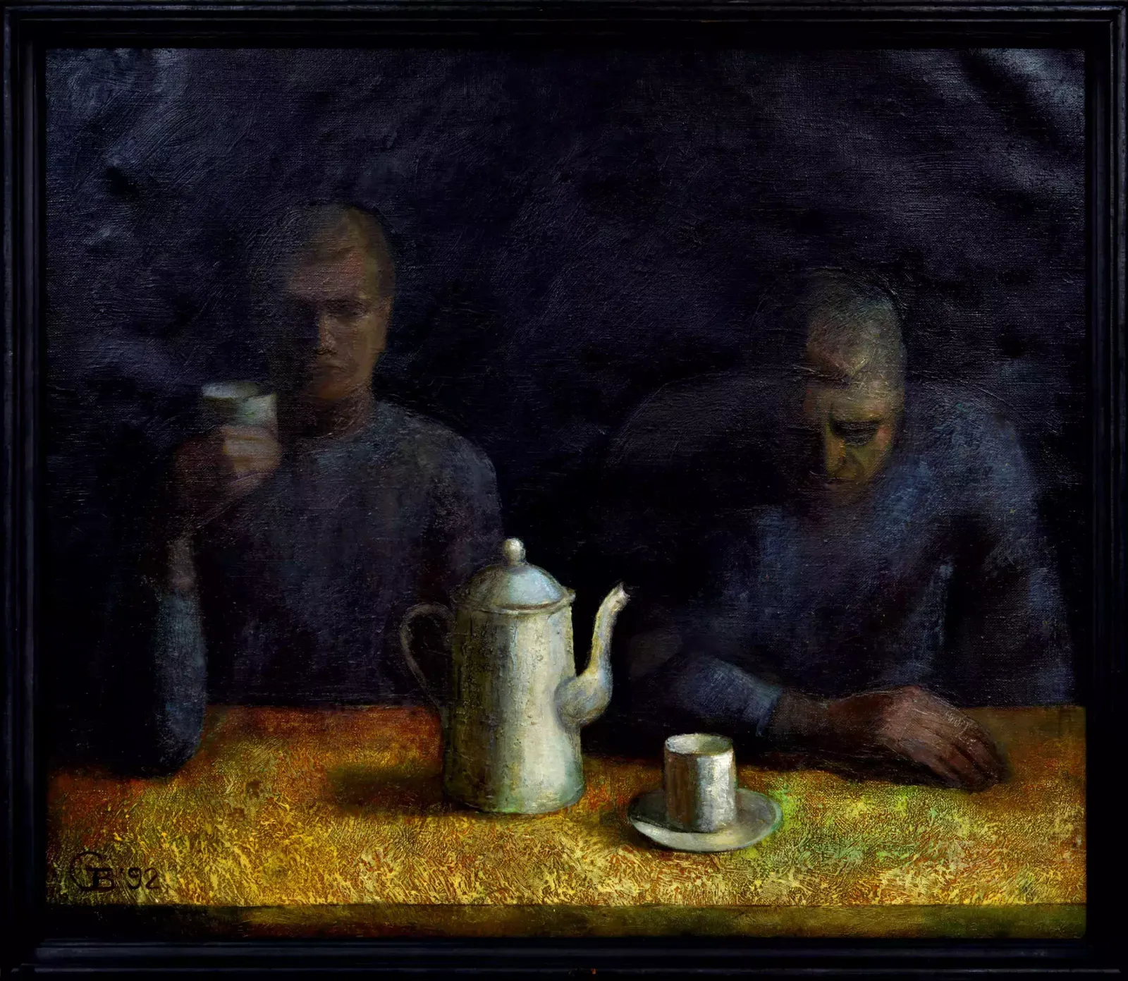 Reflections Gundega Bērziņa (1974), 1992. Canvas, Oil