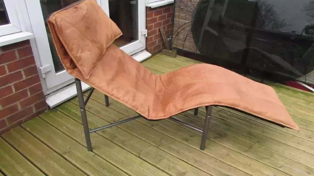 Skye Lounge Leather Chair By Tord Björklund For Ikea Vintage