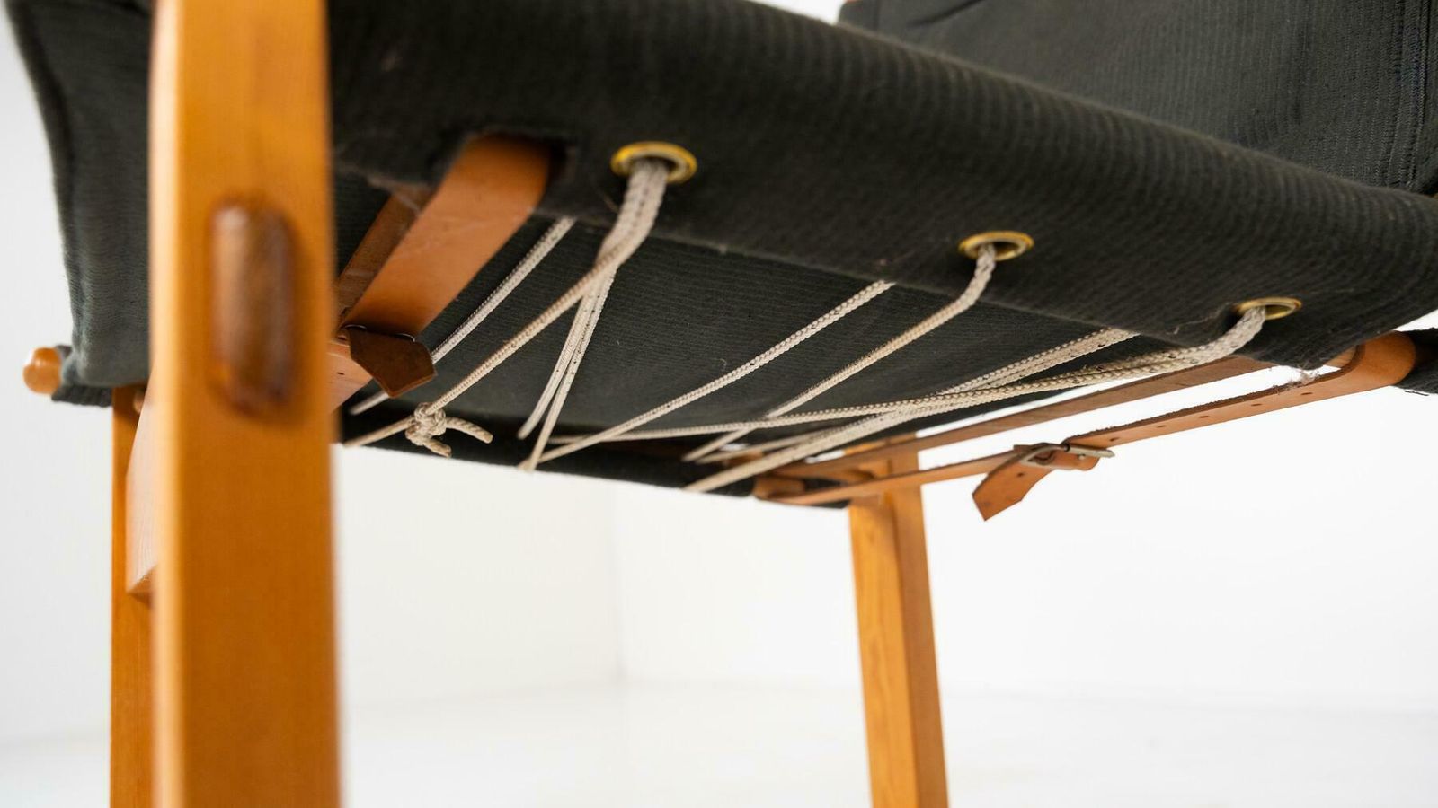2484.0 Mid Century Modern Pair Of 'Safari' Armchairs By Børge Jensen For Bernstorffsmin photo