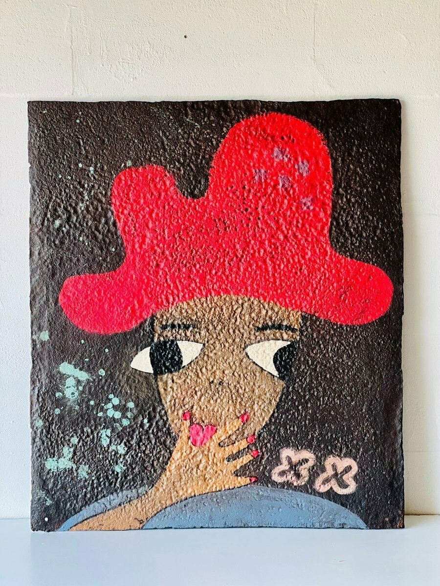 photo buy Elvira VI, Schilderij Op Metaal, Jaren 2000