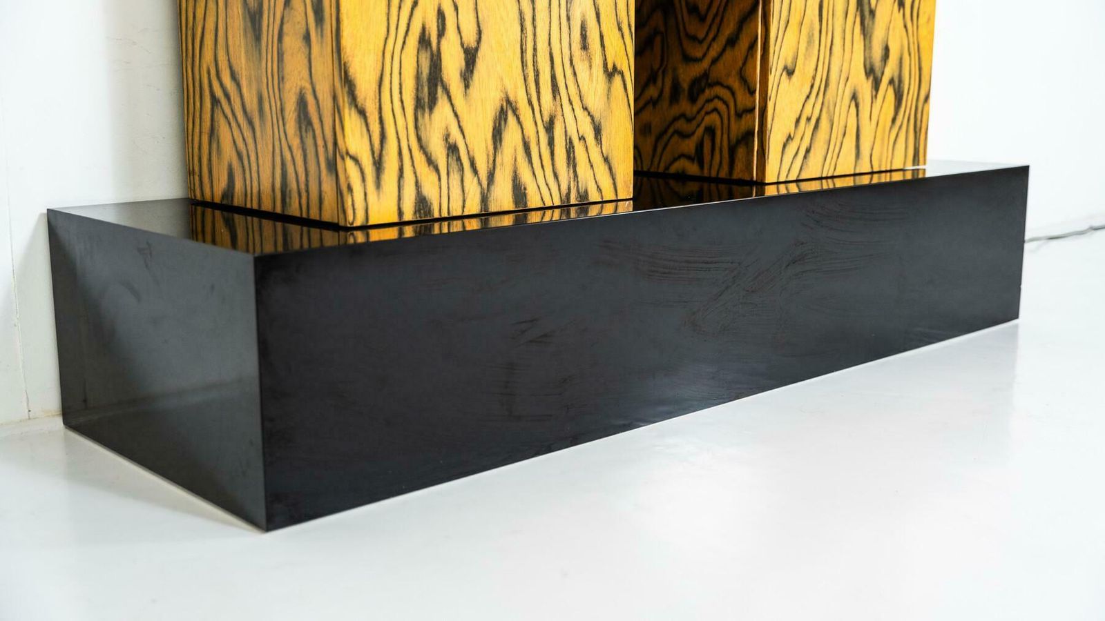 Storage Unit With Light And Mirror By Studio Mundici For Area Casa, 1980s photo for sale