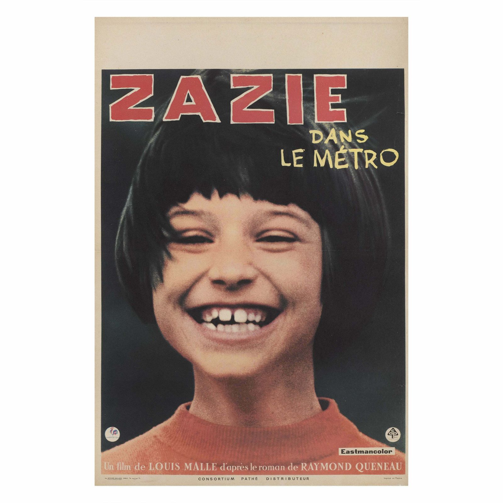Zazie Dans Le Metro, 1960s, Vintage