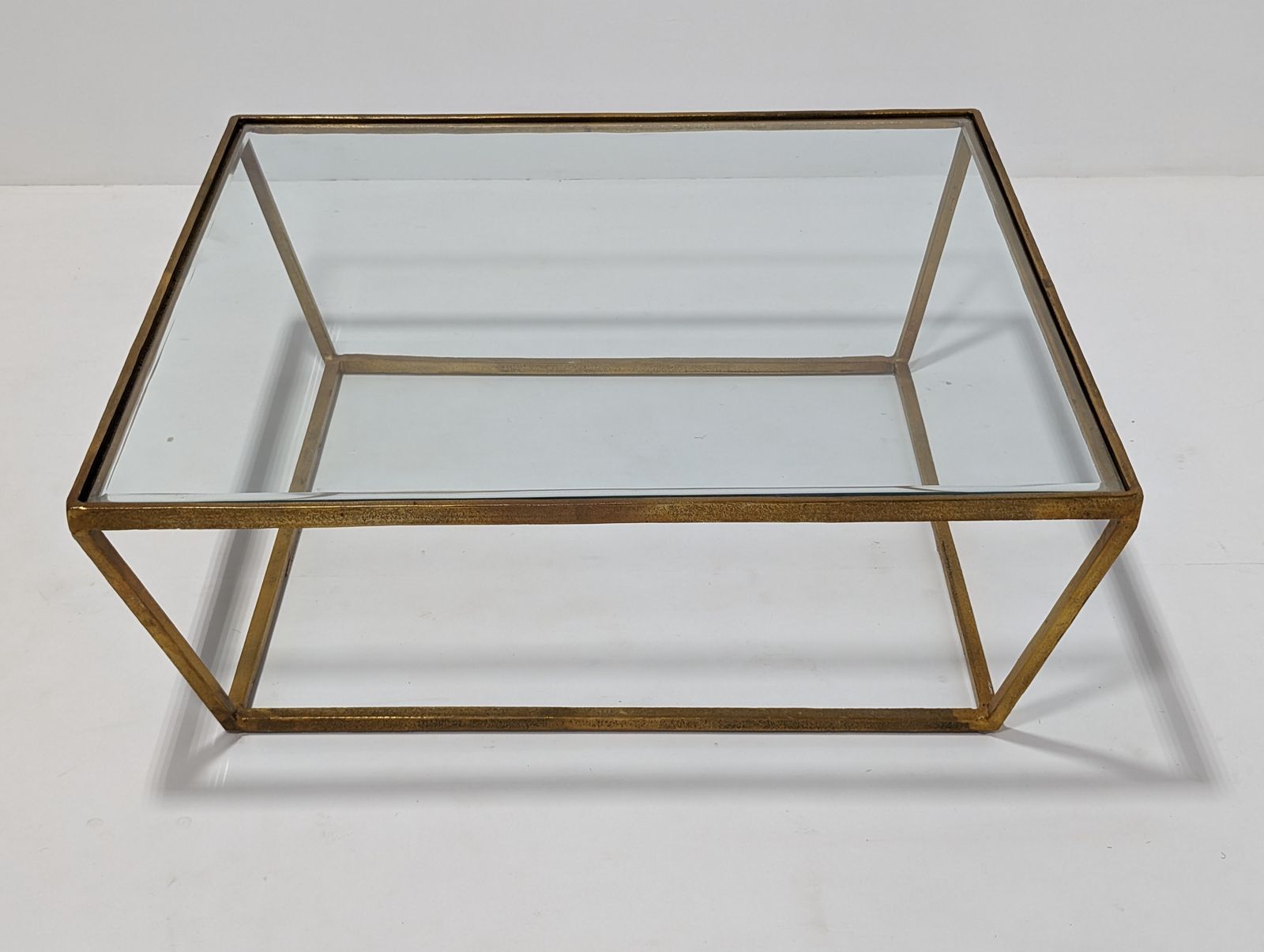 photo vintage Gold Cocktail Table